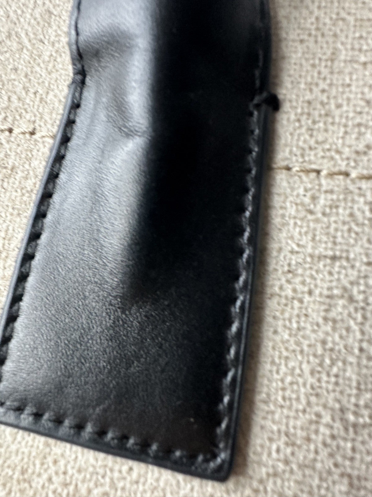 Saint Laurent Rive Gauche Tote Bag Canvas & Leather Unisex