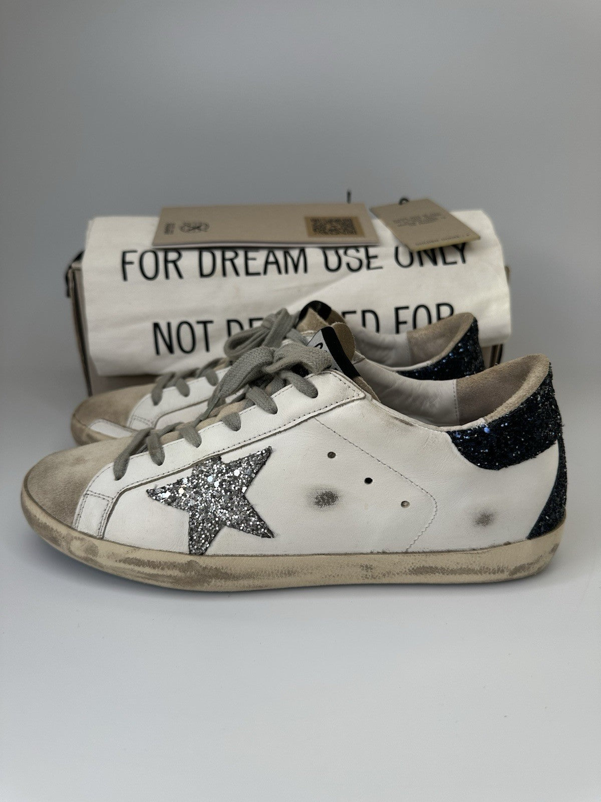Golden Goose GGDB / SSTAR Sneakers With Box, Dustbag & Passport EU39 UK6