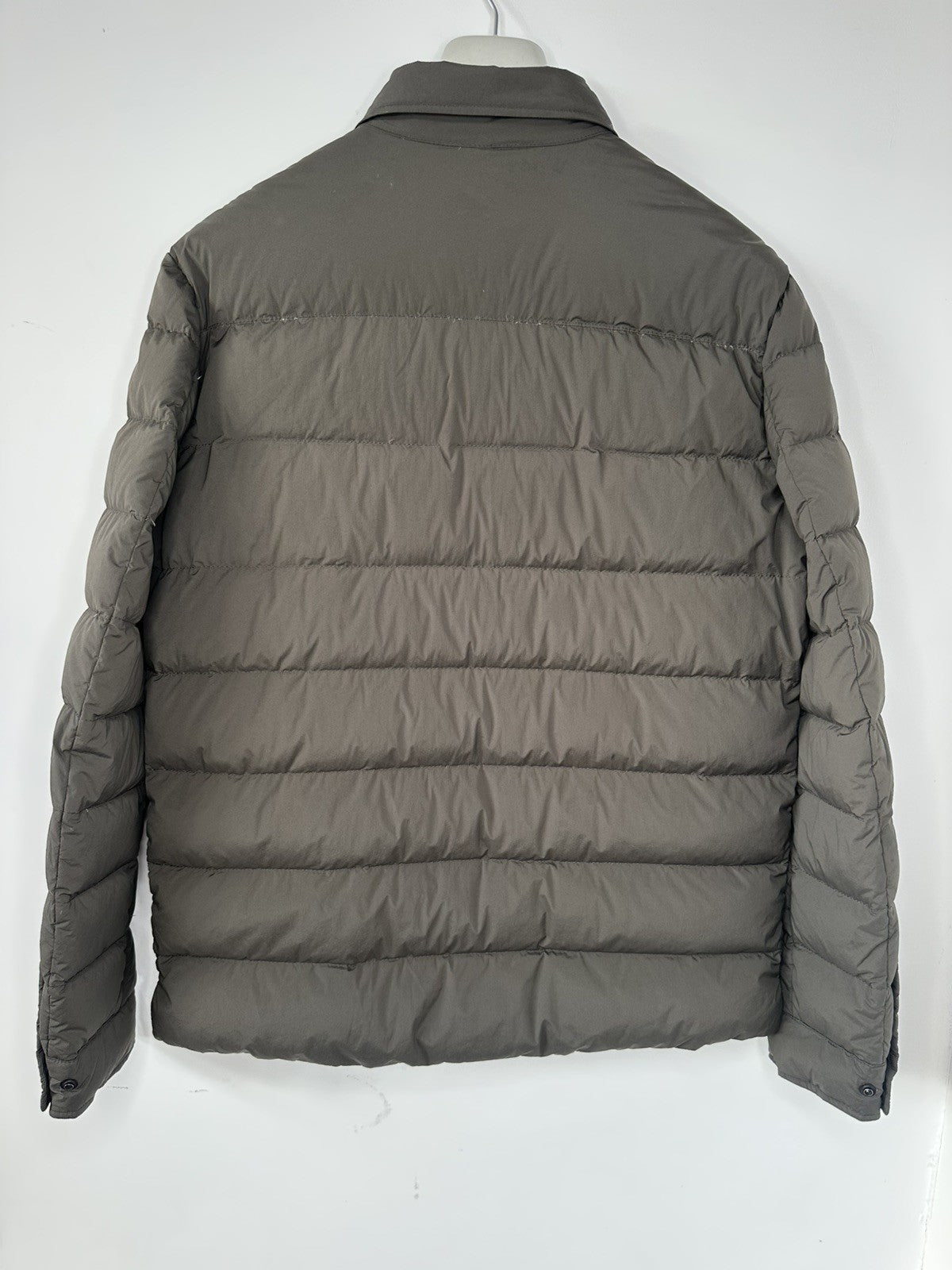 Moncler Luberon Giubbotto Jacket Size 3 (Large) Dark Khaki