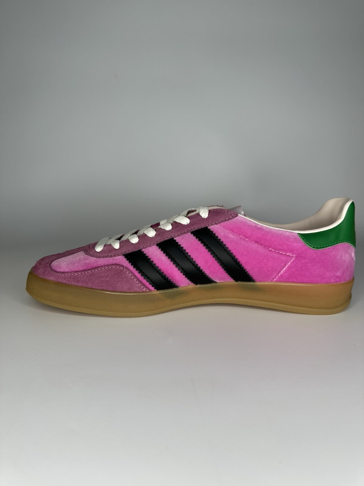 Adidas x Gucci Mens Gazelle Pink / Gum UK9.5 Deadstock
