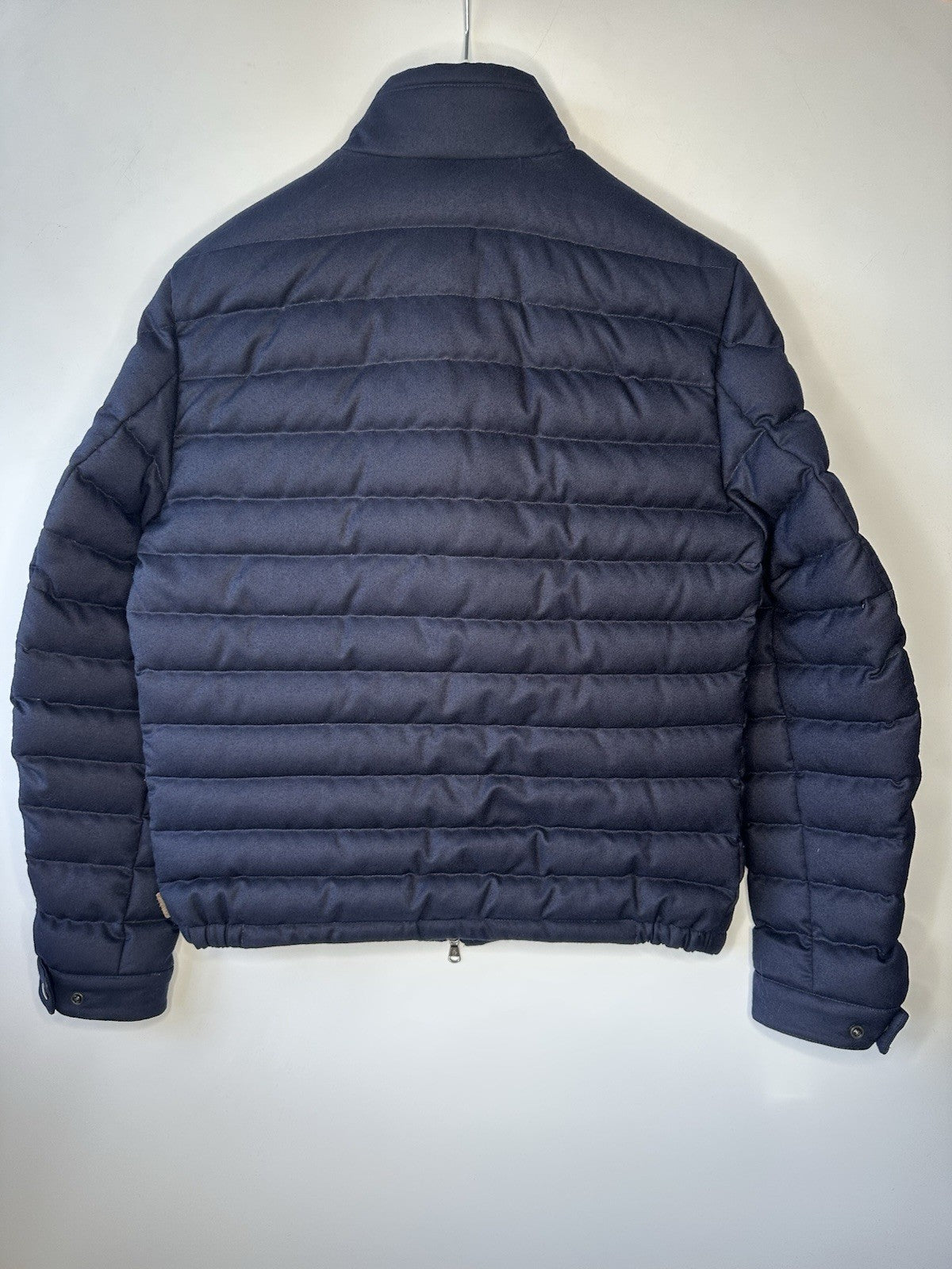 Moncler Wool Jacket ‘Delabost’ Size 3 Mens (Large)  Wool