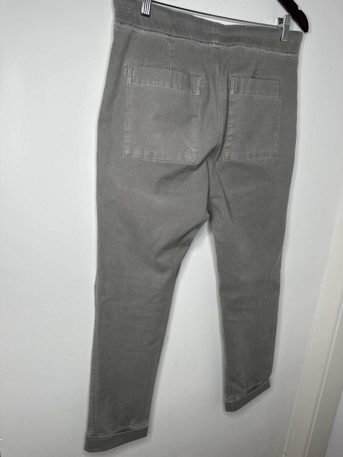James Perse Mens Chino Joggers Size 1 Gray Drawstring Stretch