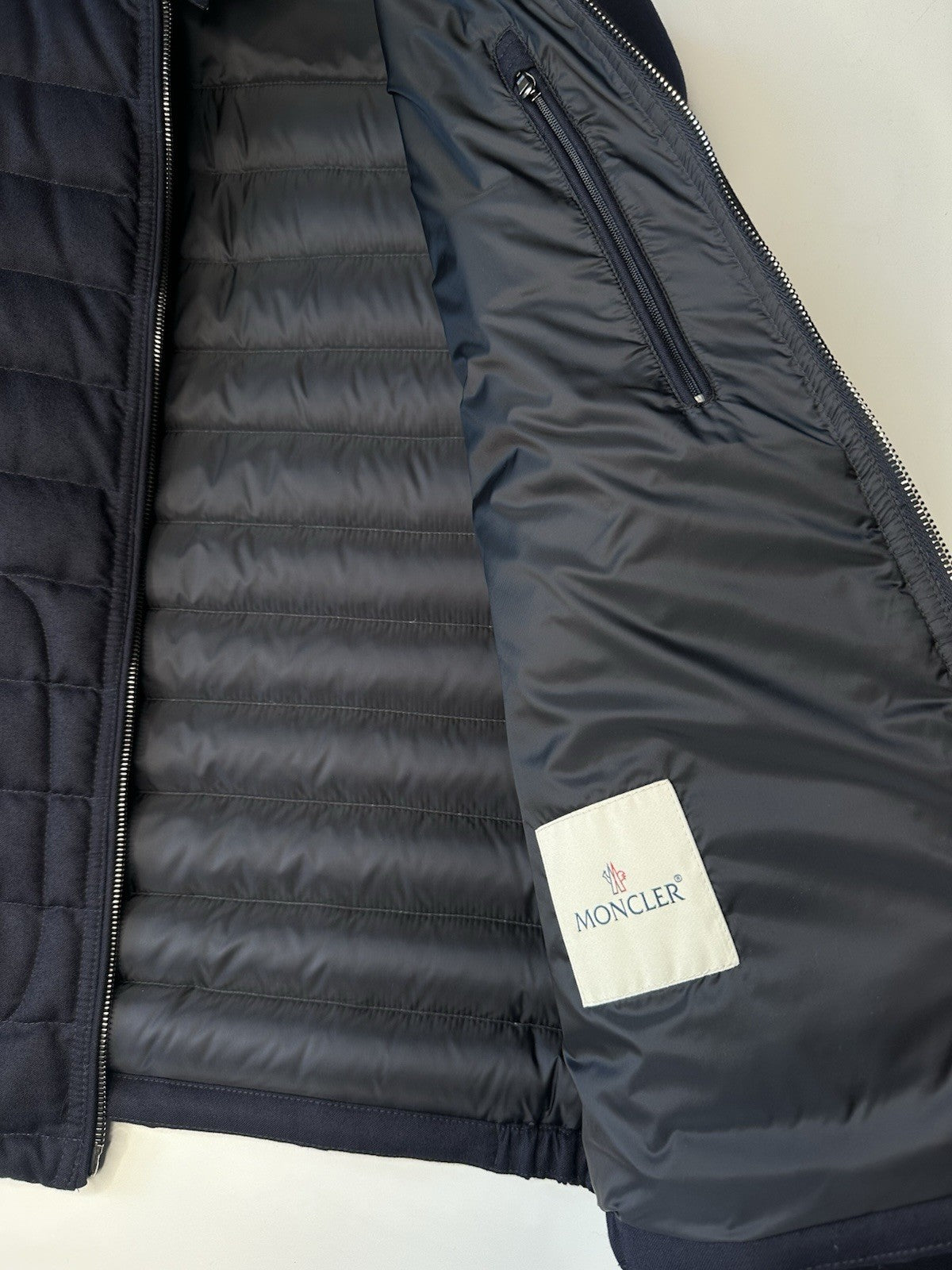 Moncler Wool Jacket ‘Delabost’ Size 3 Mens (Large)  Wool