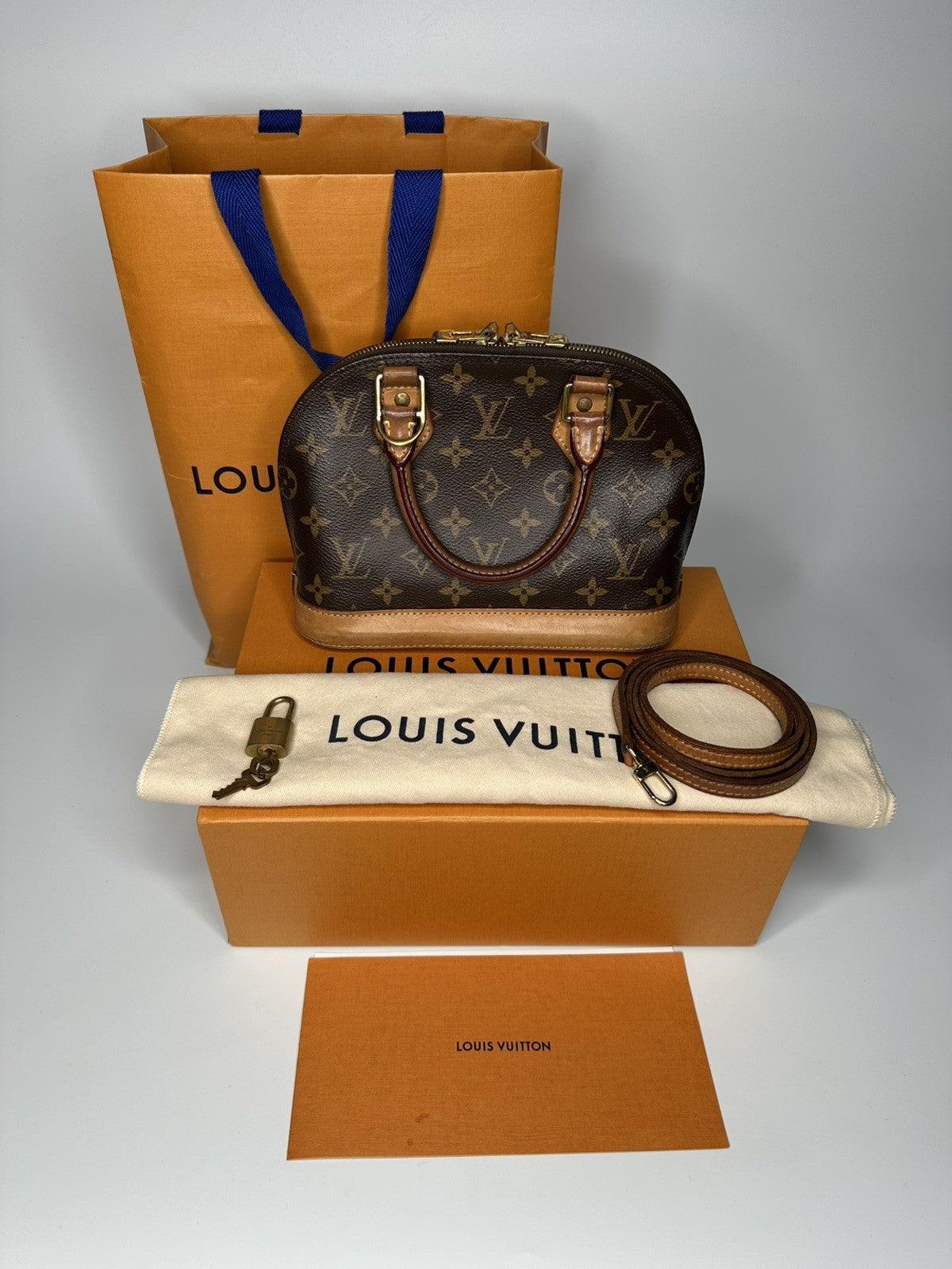 Louis Vuitton Alma BB  M53152 (November 2018) Monogram Canvas RRP £1450