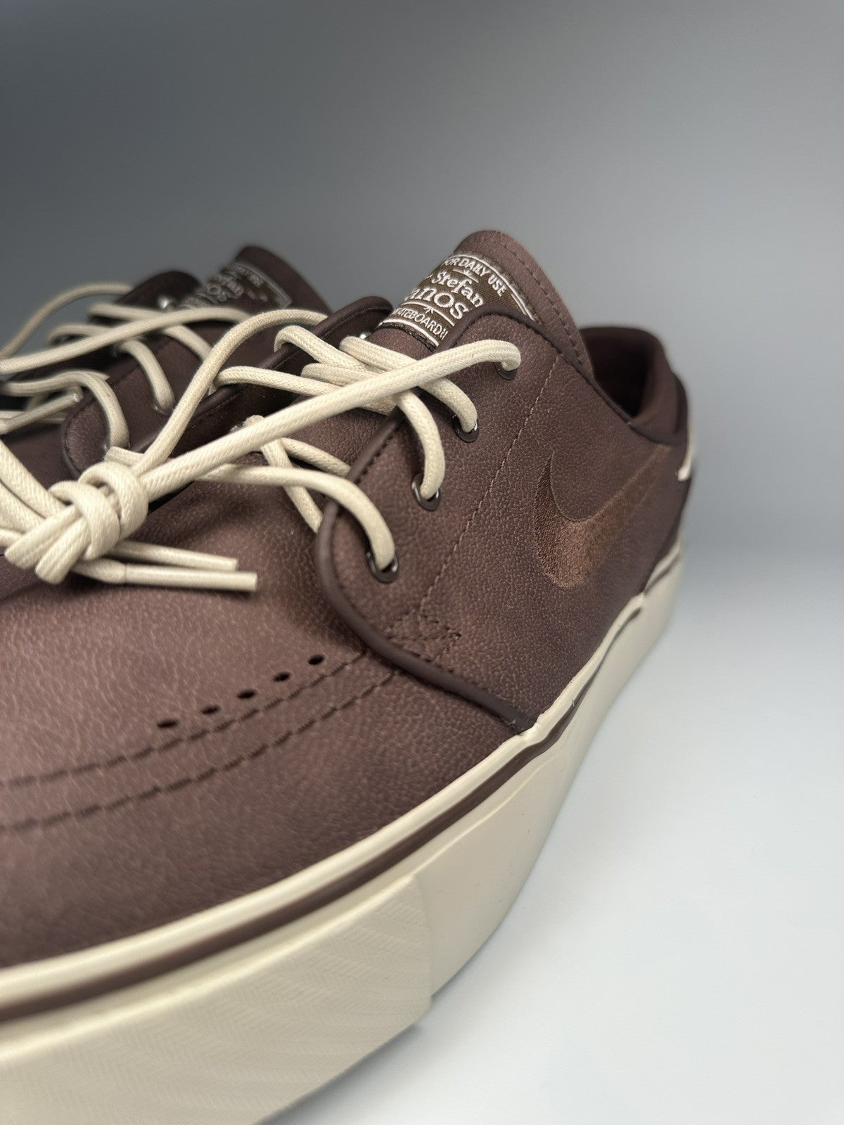 Nike Stefan Janoski Blue Box First Released UK9 EUR44 Dark Oak / Chefon Leather