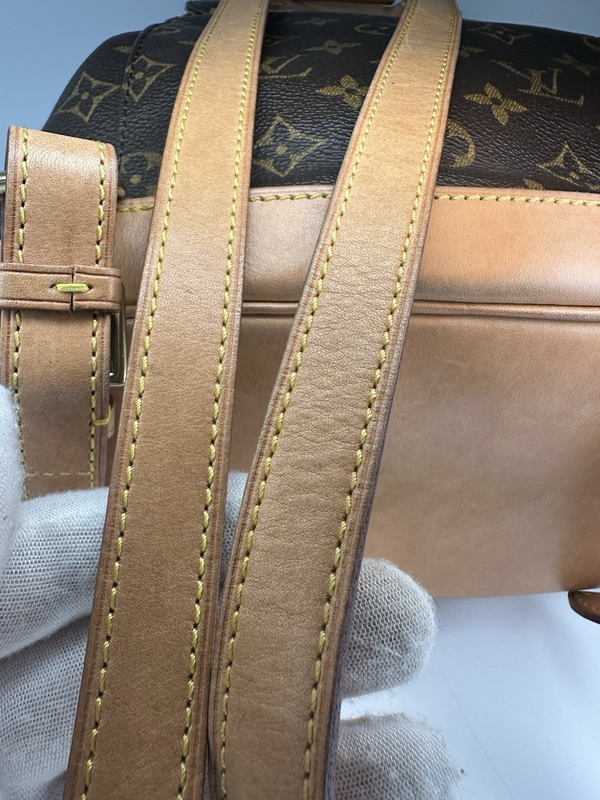 Louis Vuitton Montsouris PM Rucksack Backpack Monogram March 2003 M51136