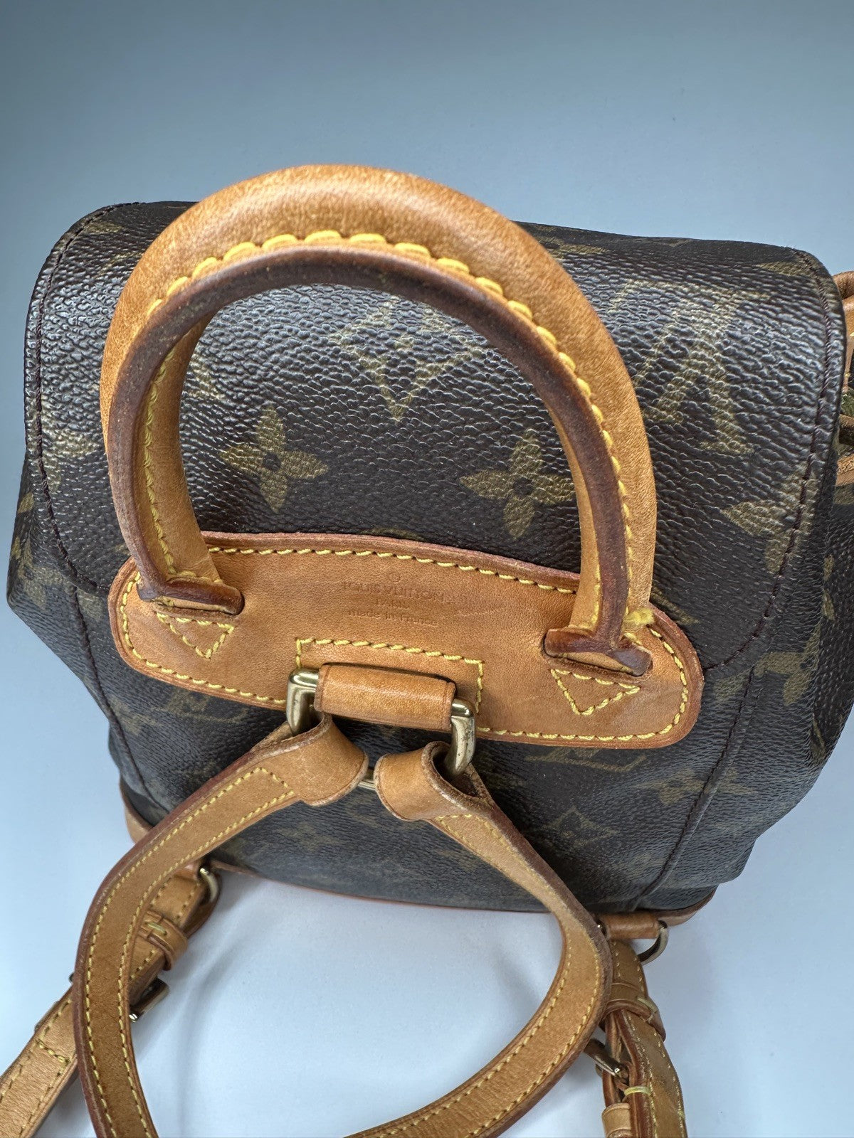 Louis Vuitton Montsouris Mini Rucksack Backpack Monogram September 1996 M11199