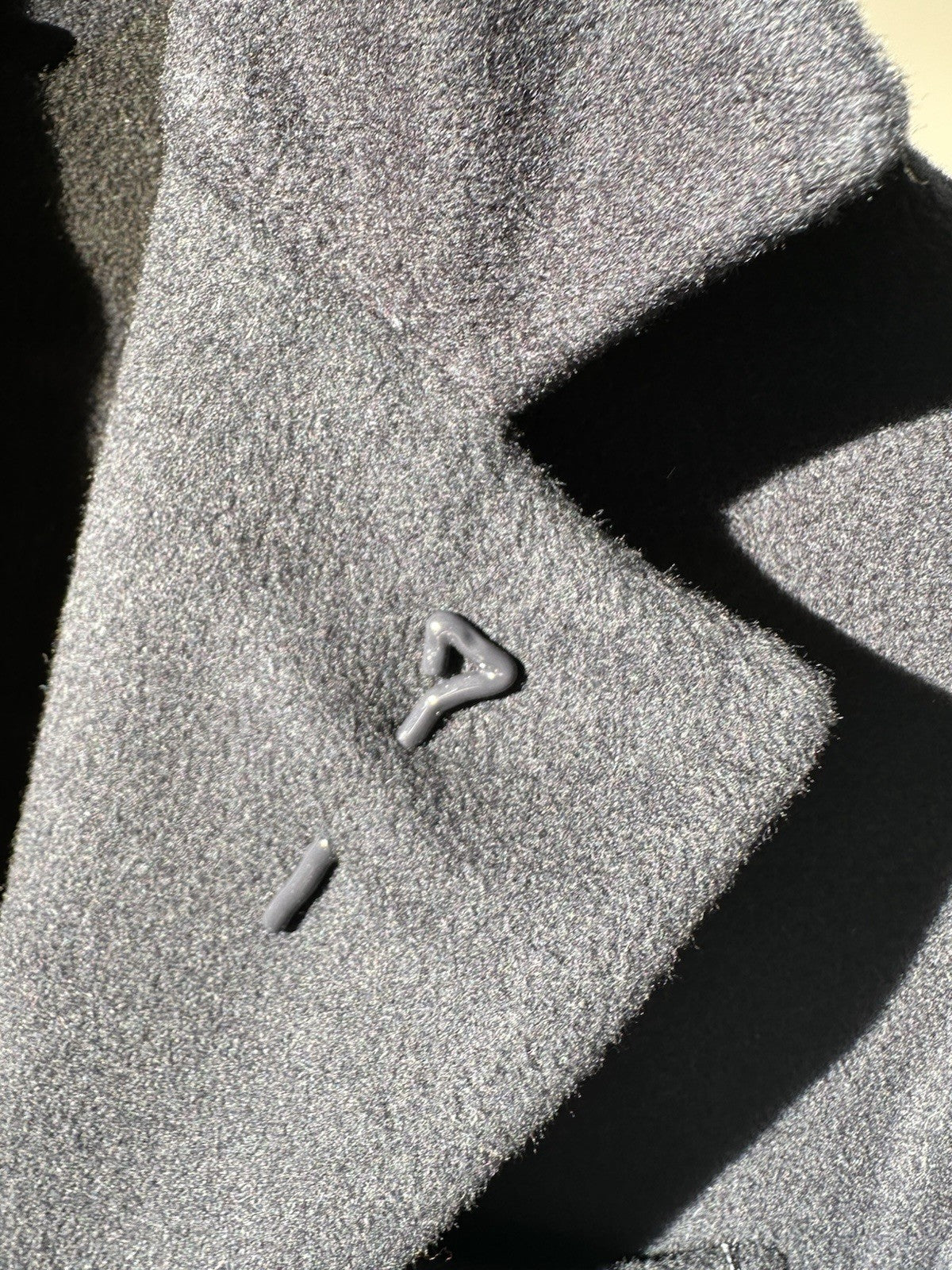 Louis Vuitton Cashmere & Silk Coat Navy Blue Size 44 Made In Italy