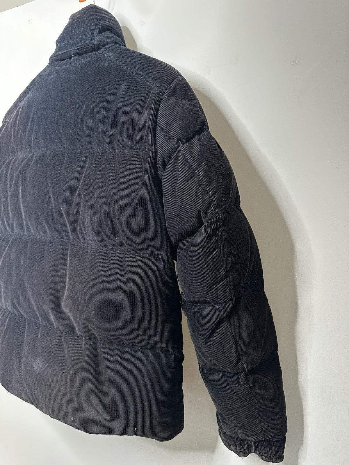 Moncler Frares Giubbotto Jacket Corduroy Navy Blue XS (1) Mens Rare