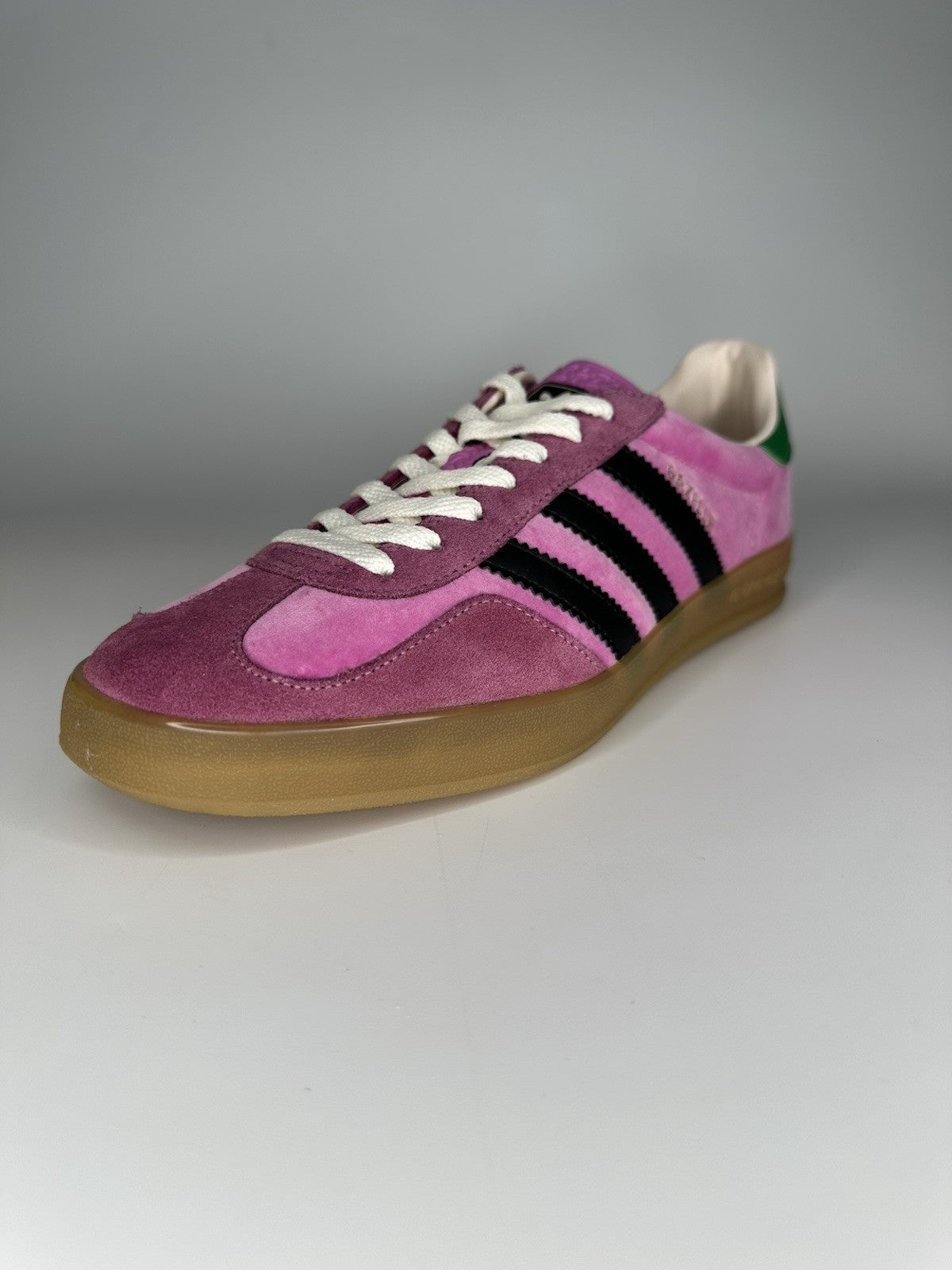 Adidas x Gucci Mens Gazelle Pink / Gum UK9.5 Deadstock