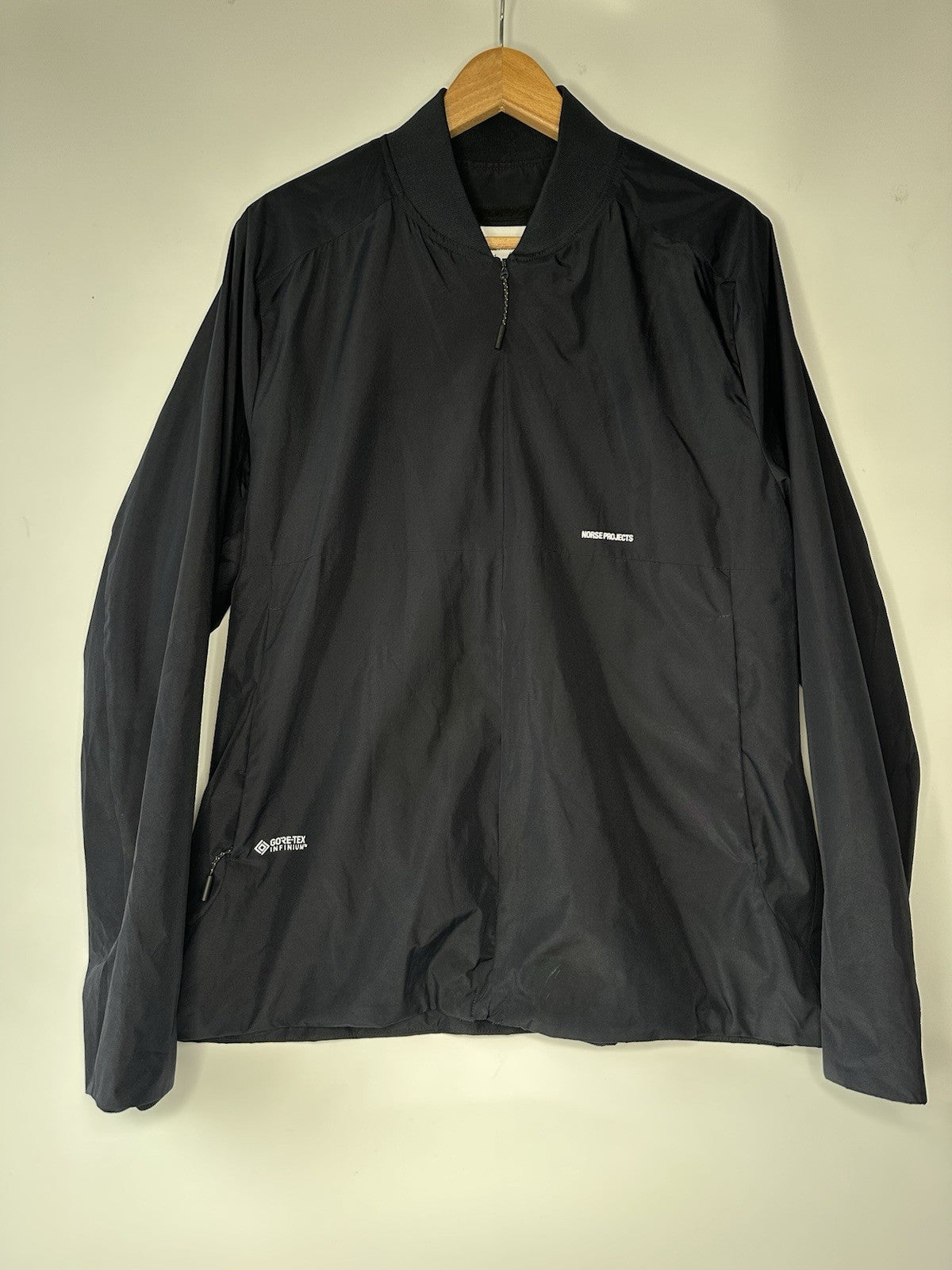 Norse Projects Ryan Infinium Dark Navy Blue Large Men’s Jacket Gore Tex