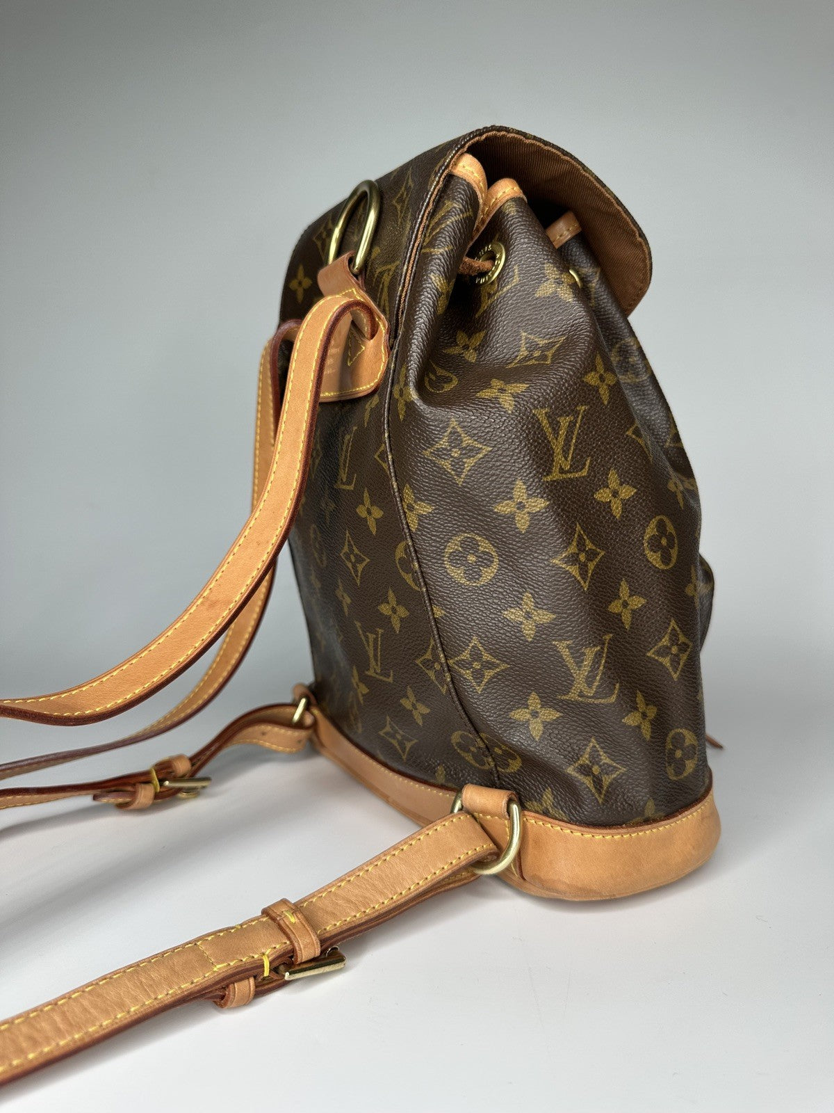 Louis Vuitton Montsouris (PM) Rucksack Backpack M51136 Monogram May 2000