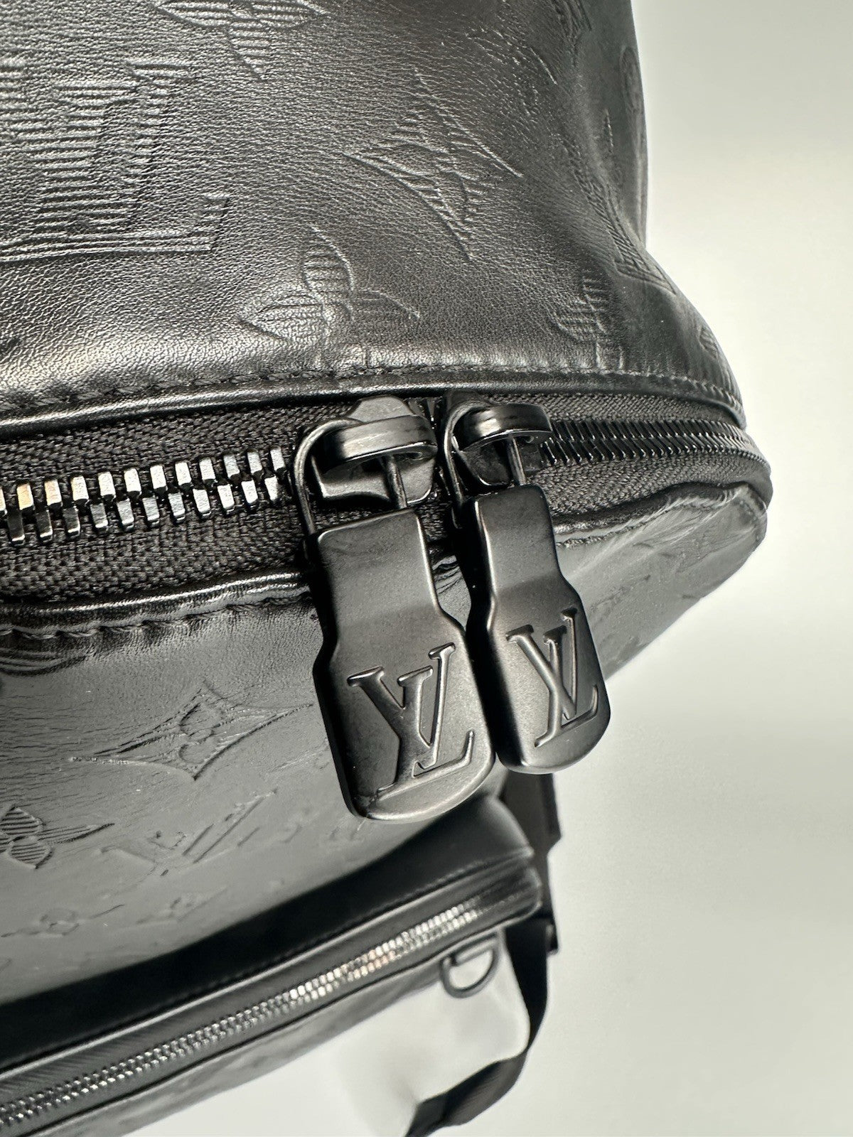 Louis Vuitton Racer Backpack Monogram Shadow Black Excellent Condition