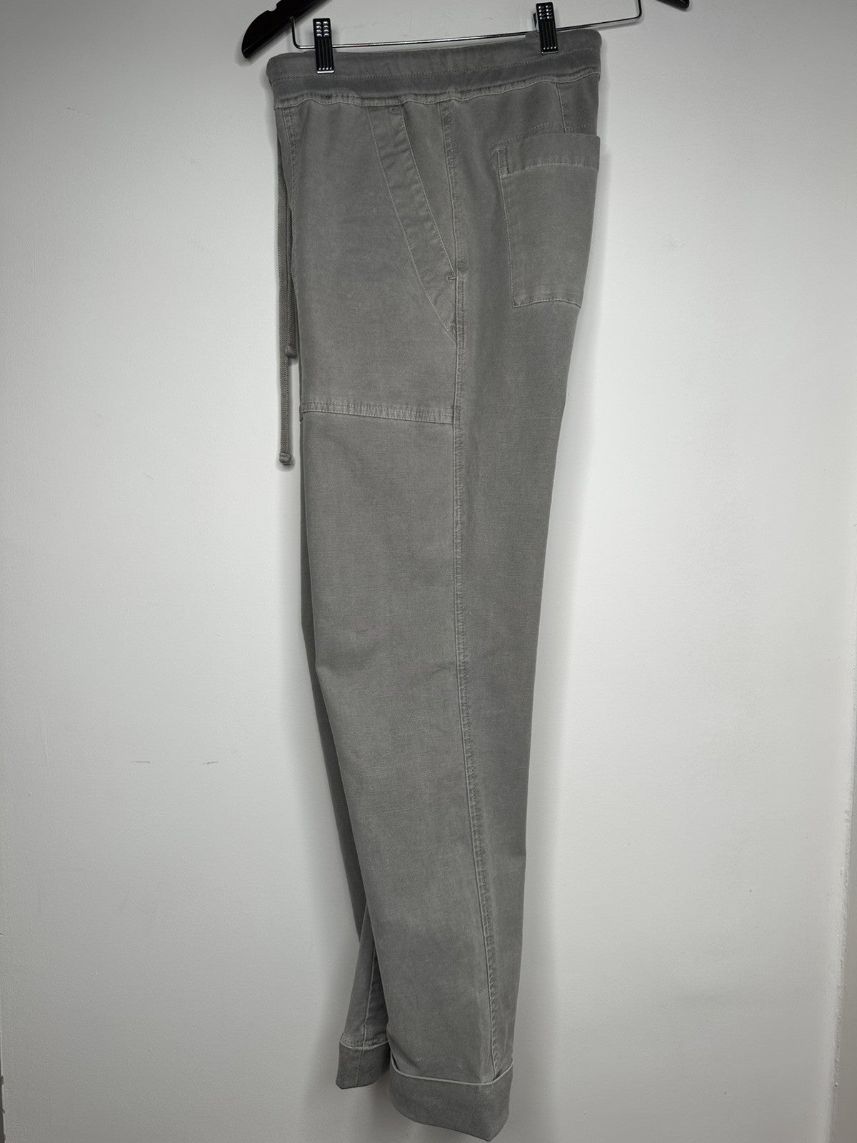 James Perse Mens Chino Joggers Size 1 Gray Drawstring Stretch