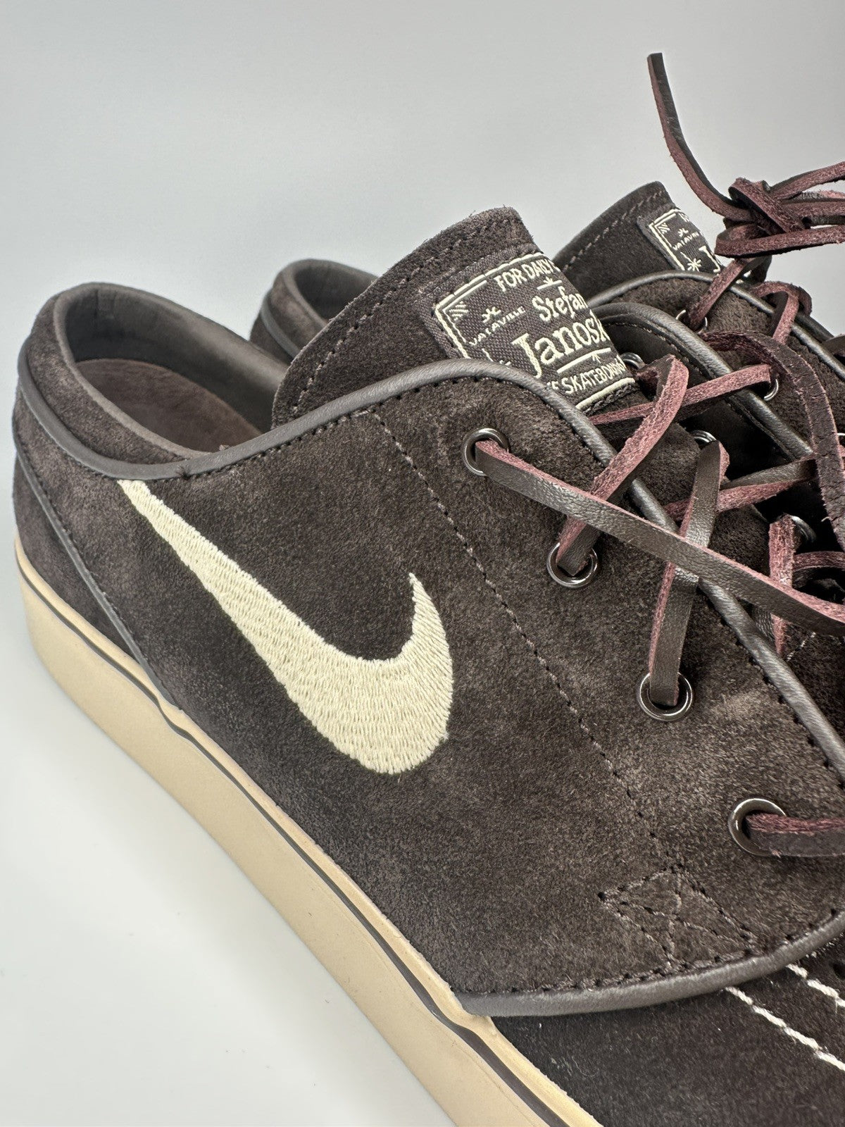 Nike Stefan Janoski Blue Box First Released UK9 EUR44 Suede Brown / Rattan
