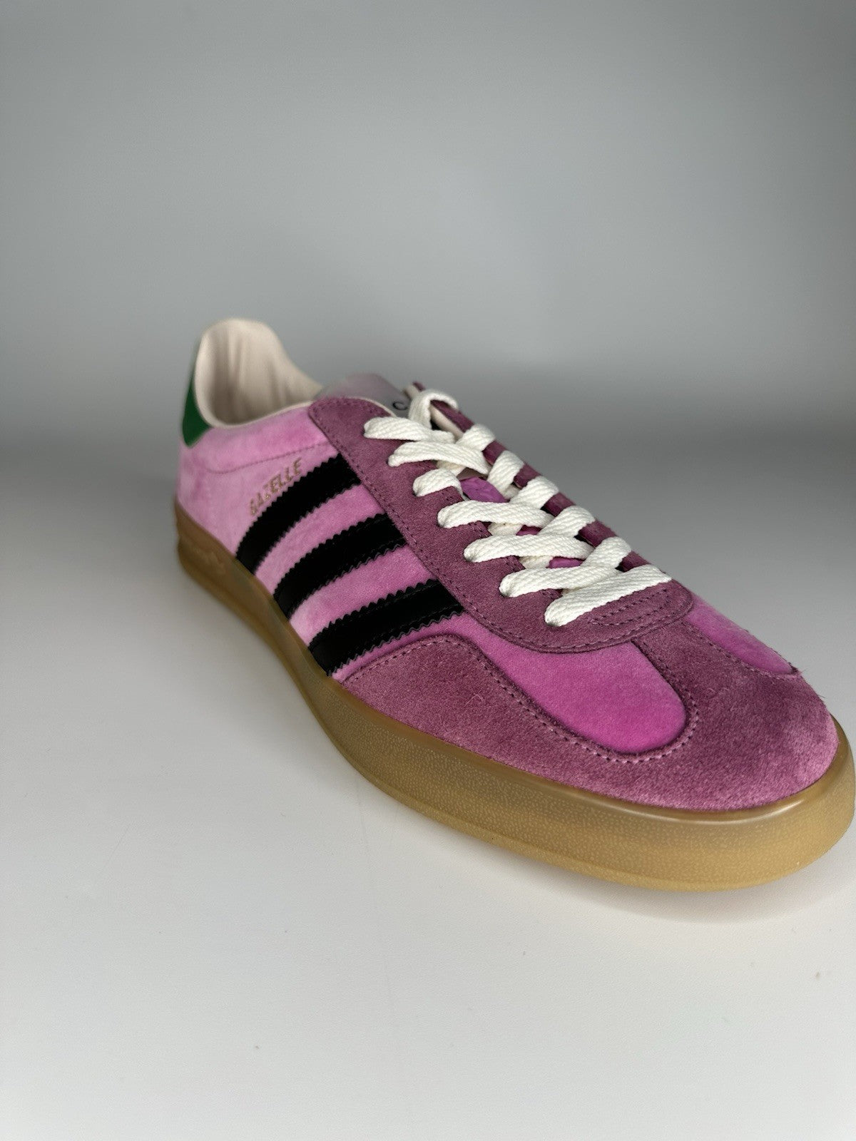 Adidas x Gucci Mens Gazelle Pink / Gum UK9.5 Deadstock