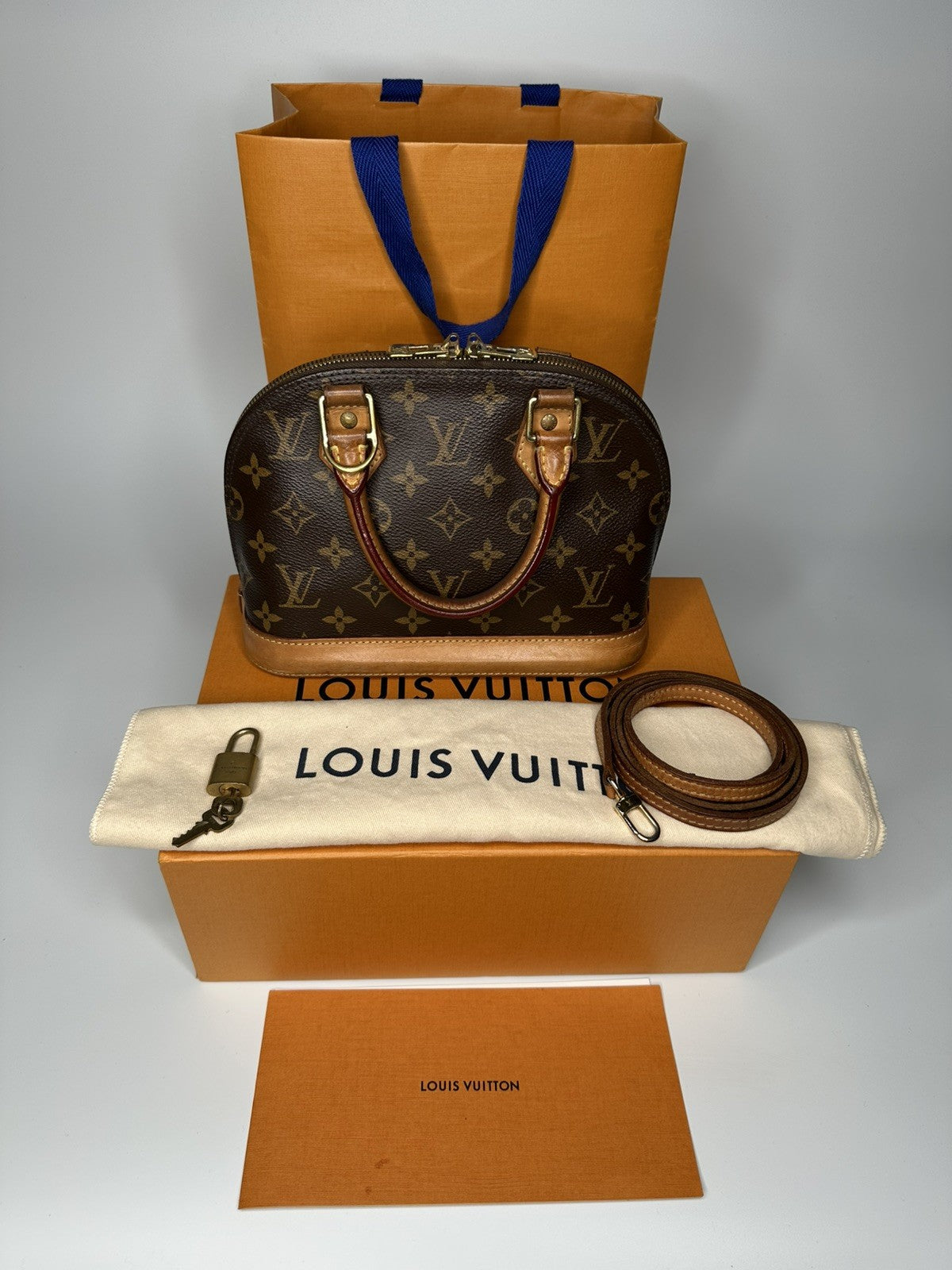 Louis Vuitton Alma BB  M53152 (November 2018) Monogram Canvas RRP £1450
