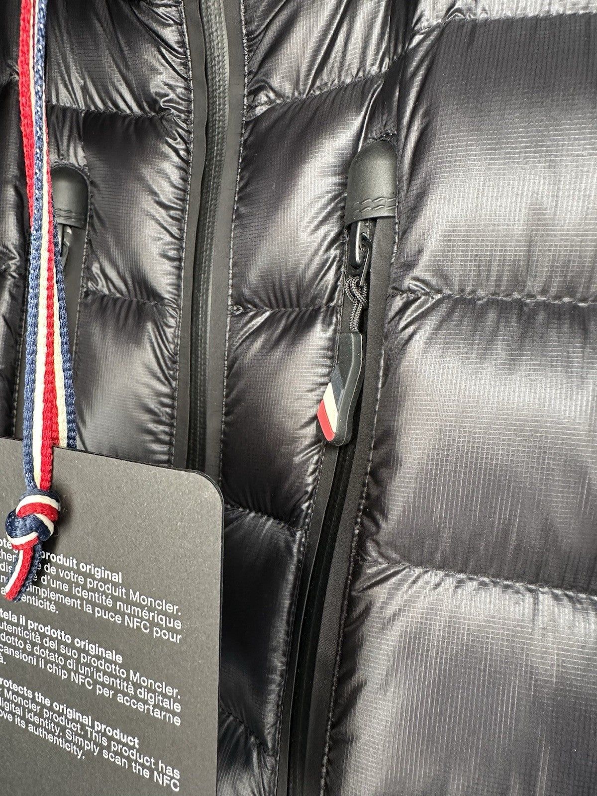 Moncler Grenoble Hers Down Jacket Size 4  (XL) Mens Black