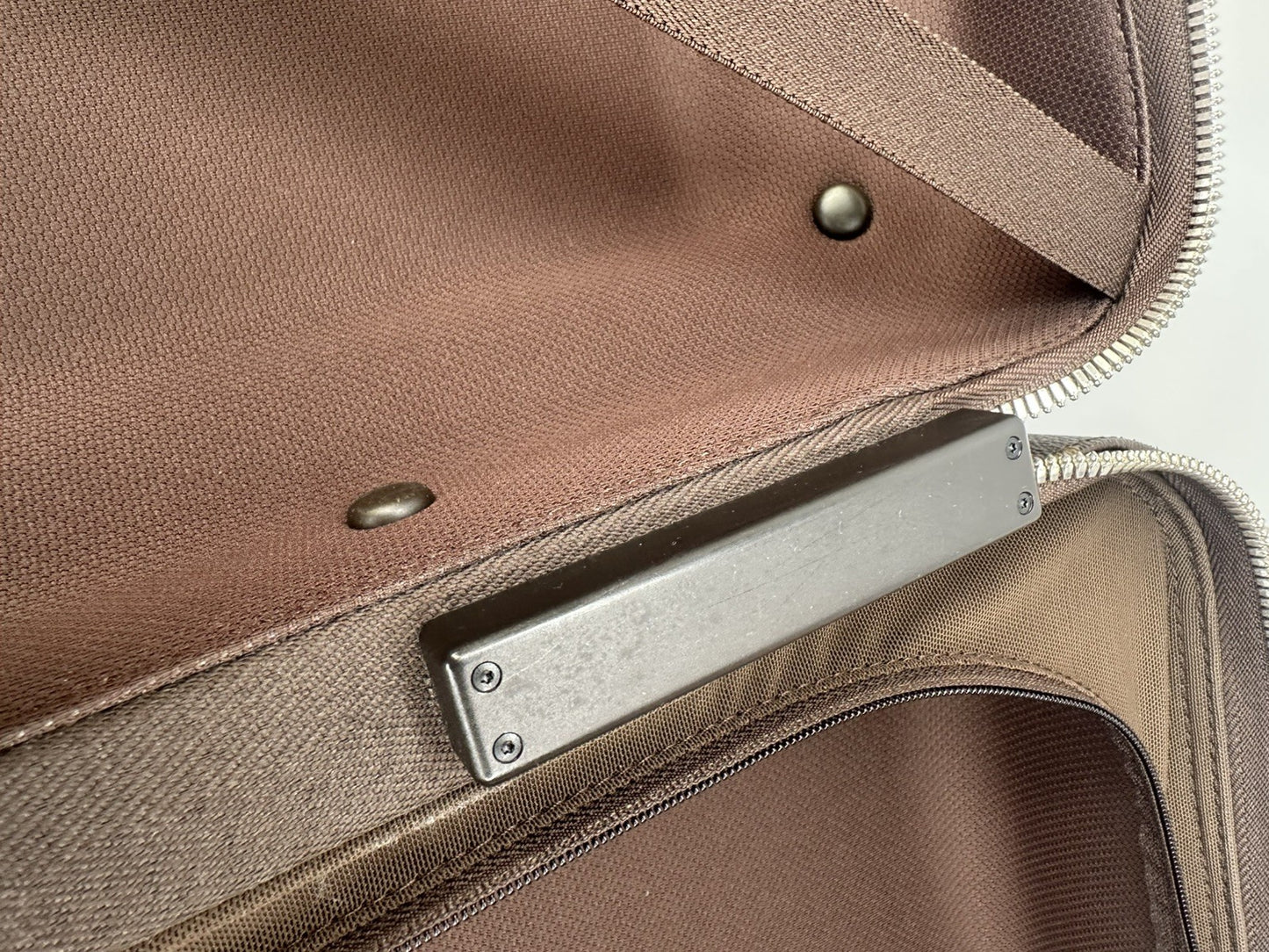 Louis Vuitton Horizon 55 Hand Luggage Carry On Case LV Monogram Brown & Beige