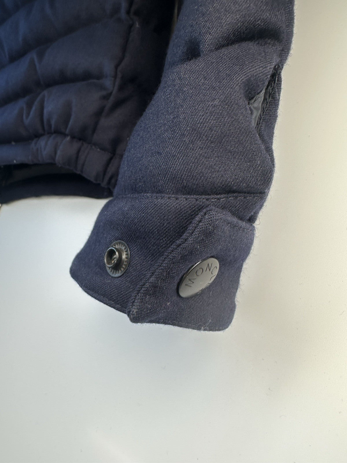 Moncler Wool Jacket ‘Delabost’ Size 3 Mens (Large)  Wool