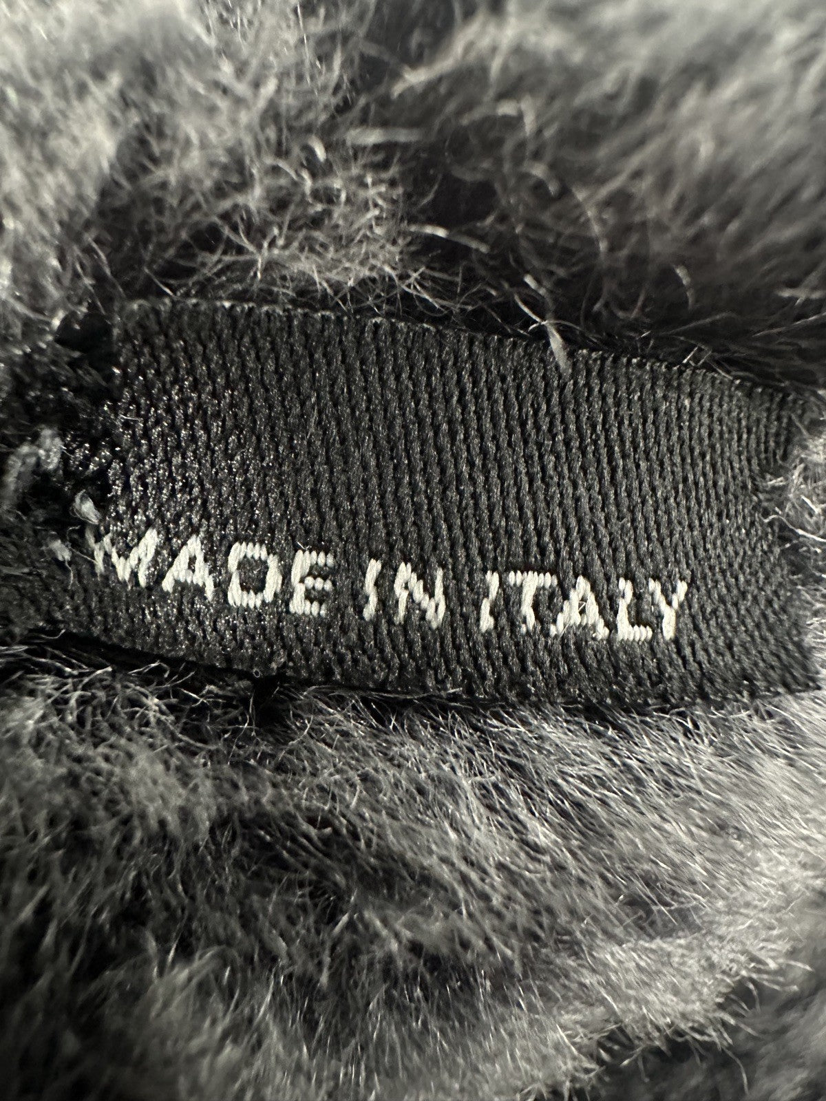 Emporio Armarni Shearling Jacket Grey & Black (& Outer Jacket) Size 46  RRP£4699