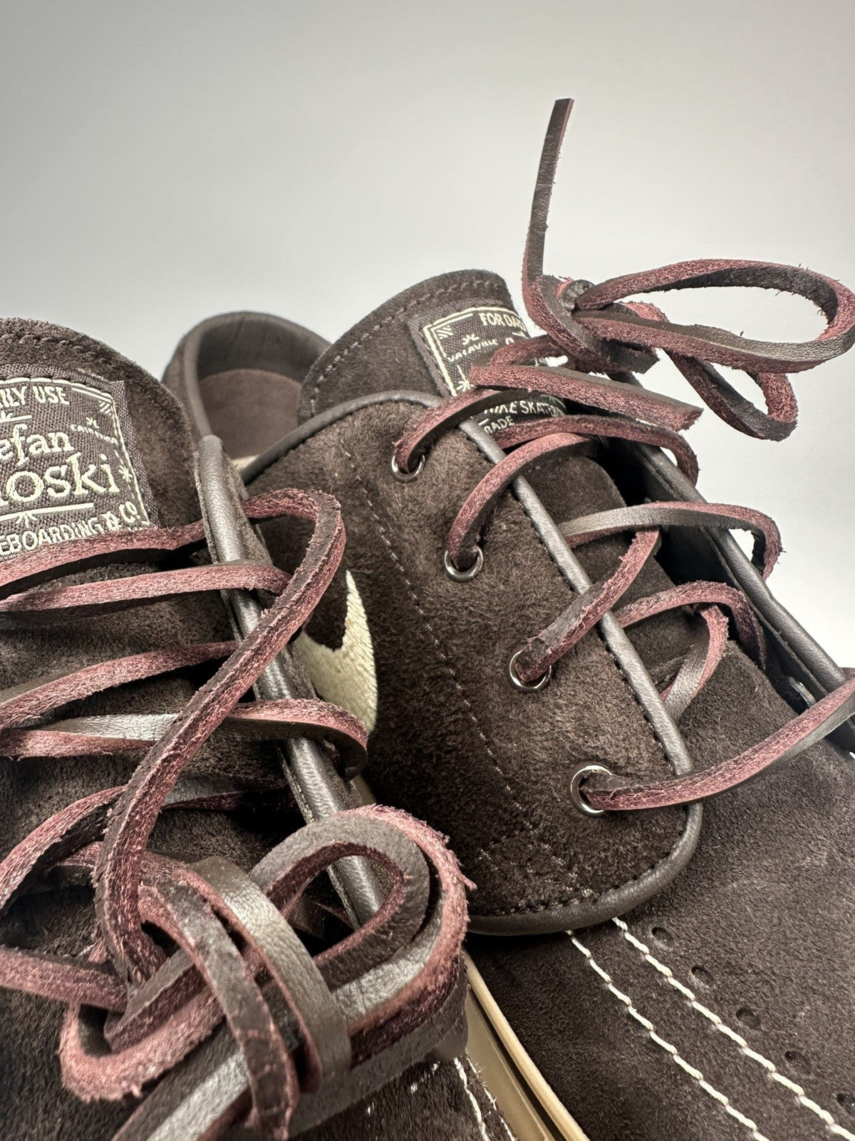 Nike Stefan Janoski Blue Box First Released UK9 EUR44 Suede Brown / Rattan