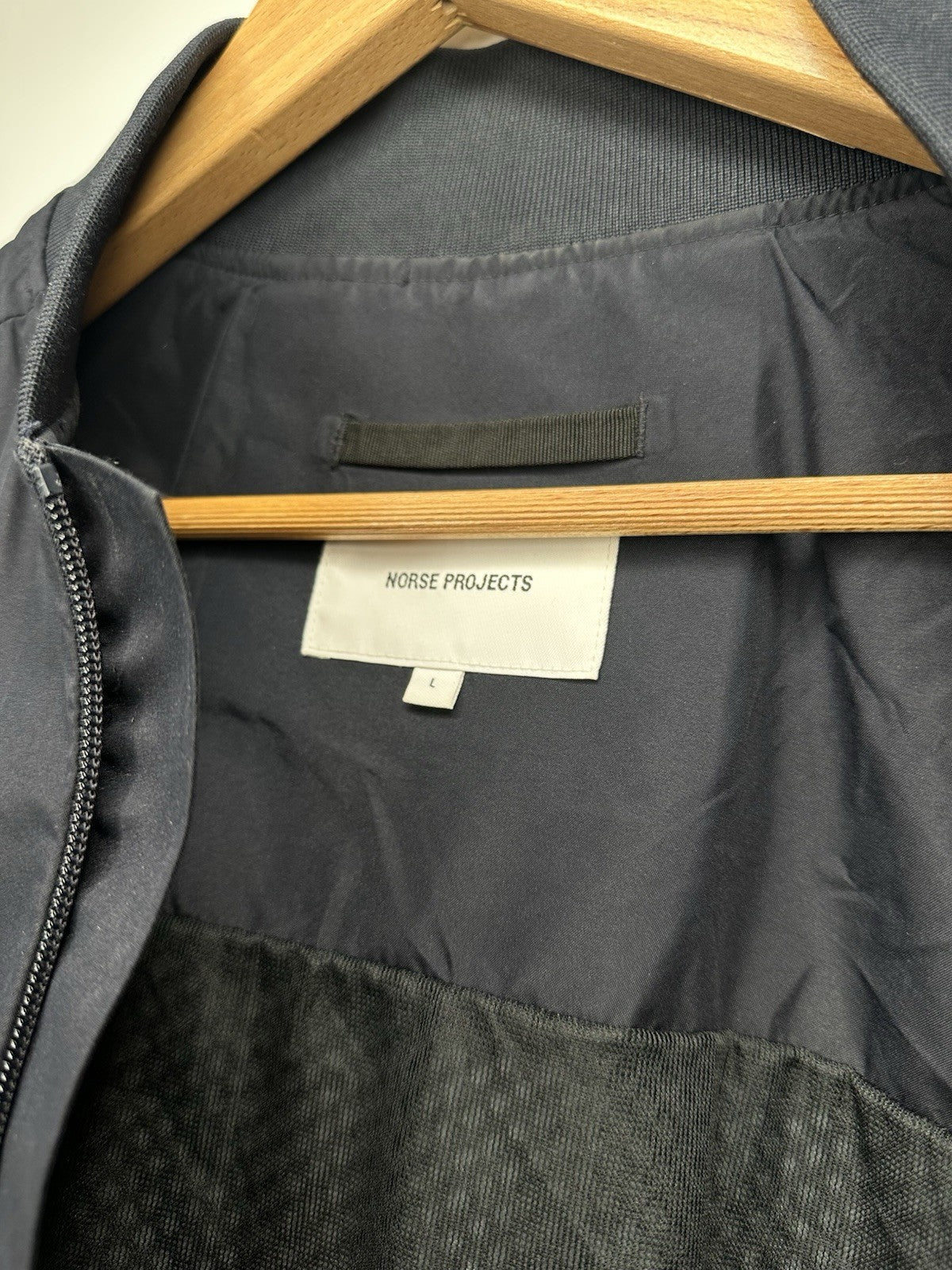 Norse Projects Ryan Infinium Dark Navy Blue Large Men’s Jacket Gore Tex