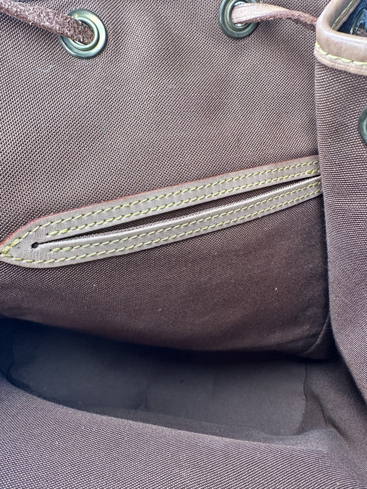 Louis Vuitton Montsouris (PM) Rucksack Backpack M51136 Monogram May 2000