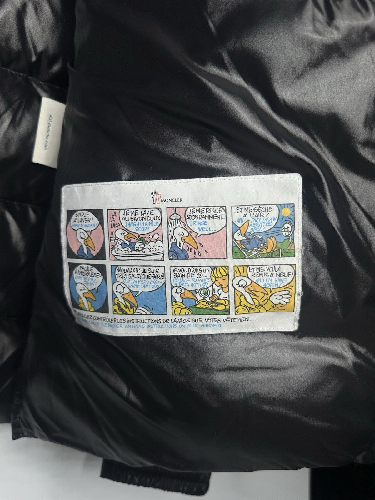 Moncler Giubbotto Bruel Jacket Size 3 / Large Mens Black Immaculate