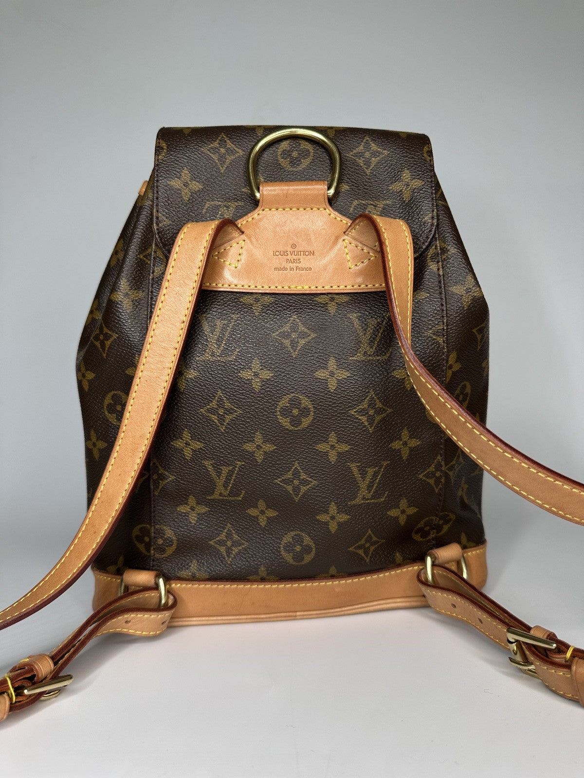 Louis Vuitton Montsouris (PM) Rucksack Backpack M51136 Monogram May 2000