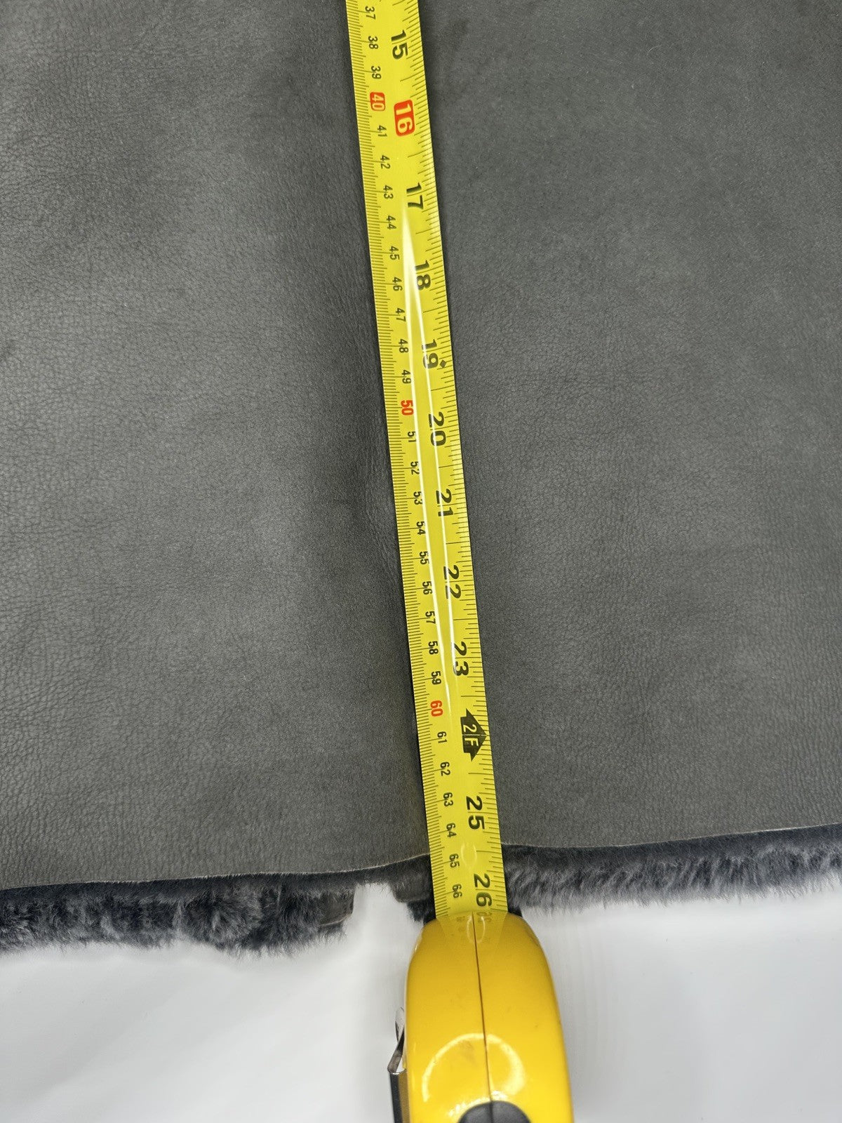 Emporio Armarni Shearling Jacket Grey & Black (& Outer Jacket) Size 46  RRP£4699