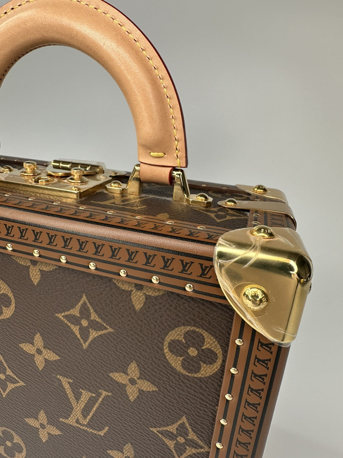 Louis Vuitton Monogram Brown Petite Valise Handbag - M20468 2-Way Brown