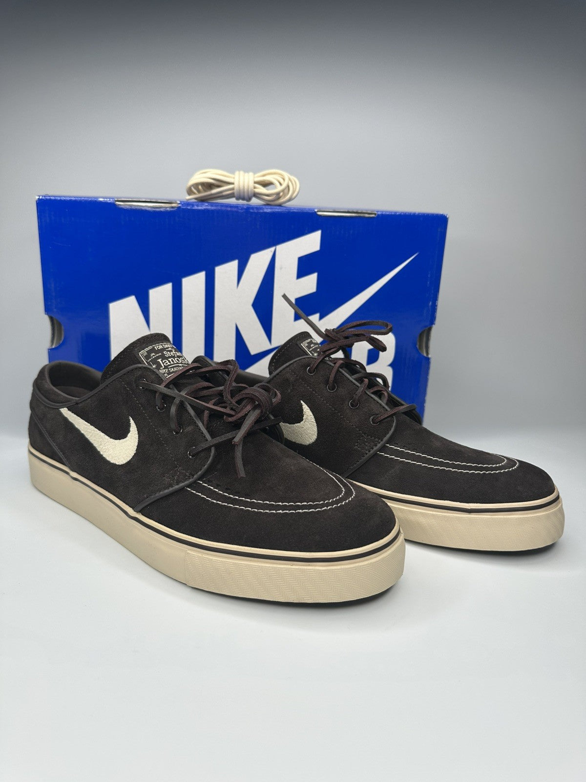 Nike Stefan Janoski Blue Box First Released UK9 EUR44 Suede Brown / Rattan