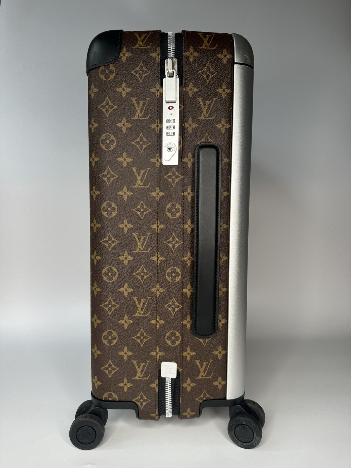 Louis Vuitton Horizon 55 Hand Luggage Carry On Monogram Black & Brown Excellent