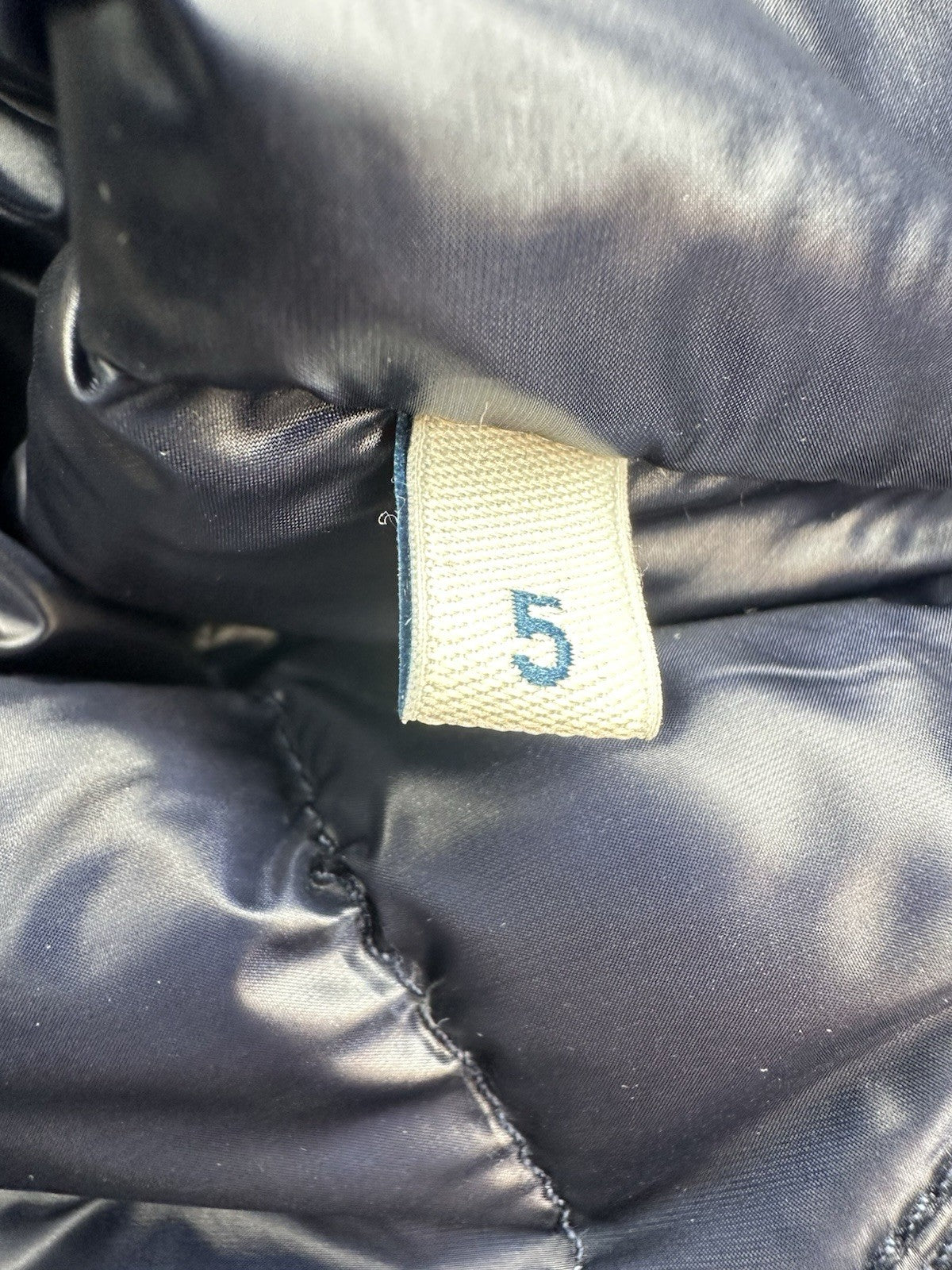 Moncler Acorus Navy Blue Size 5 Mens Jacket