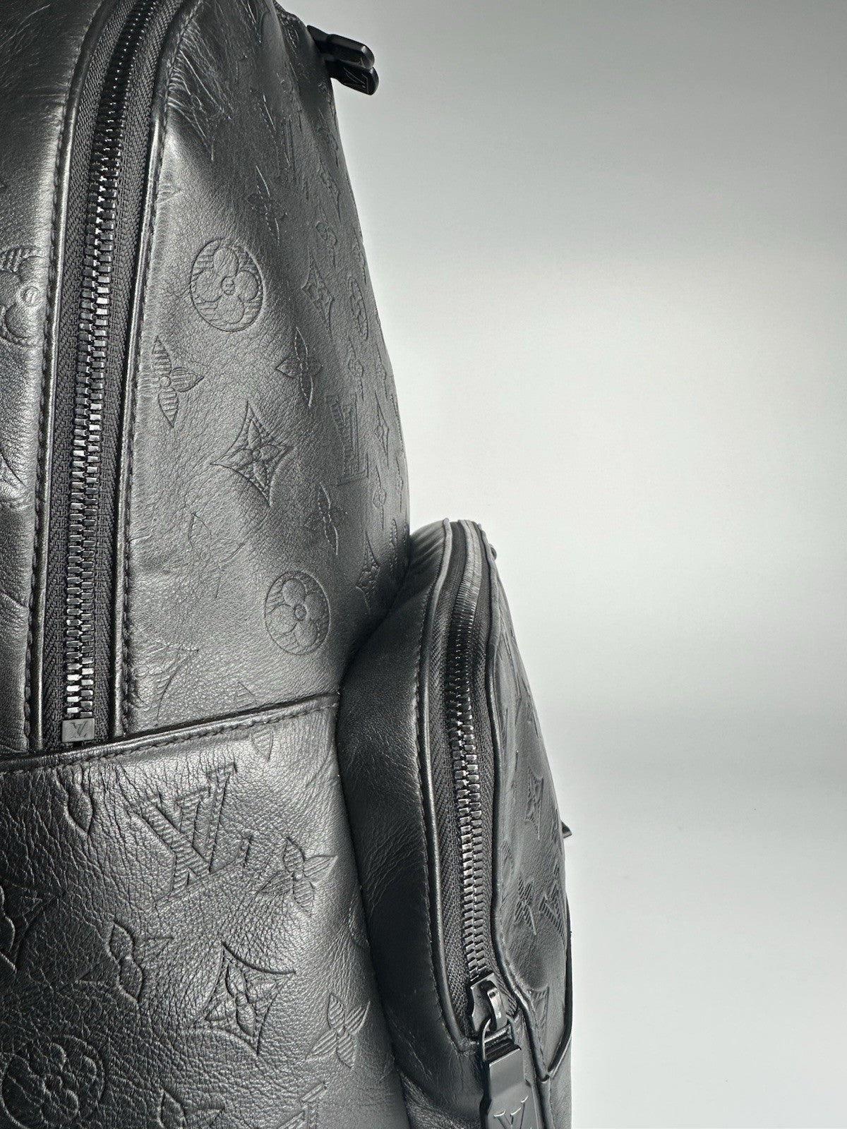 Louis Vuitton Racer Backpack Monogram Shadow Black Excellent Condition