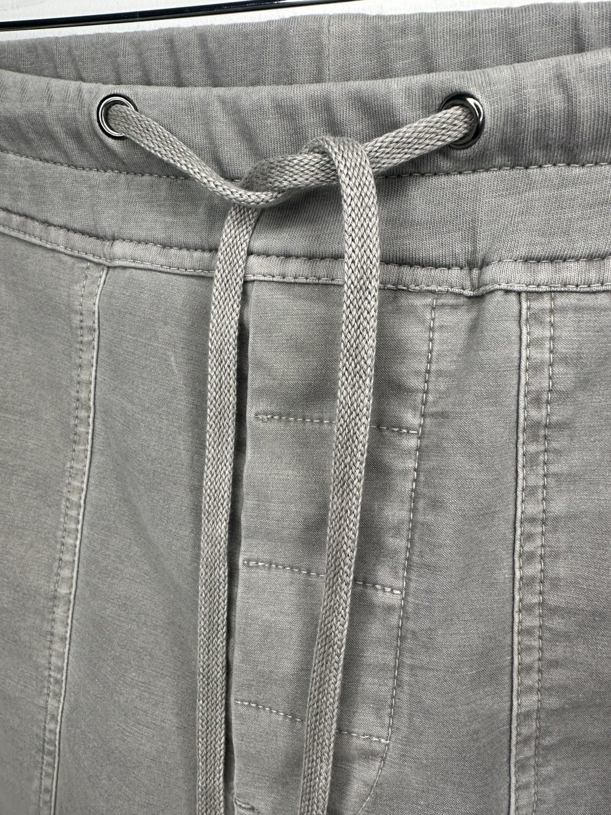 James Perse Mens Chino Joggers Size 1 Gray Drawstring Stretch