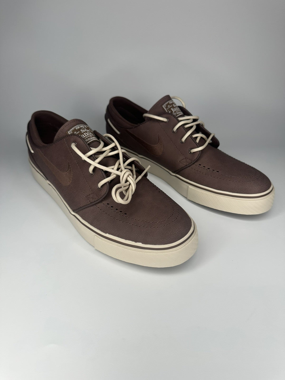 Nike Stefan Janoski Blue Box First Released UK9 EUR44 Dark Oak / Chefon Leather