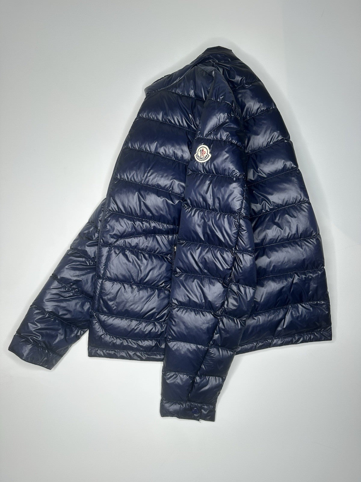 Moncler Acorus Navy Blue Size 5 Mens Jacket