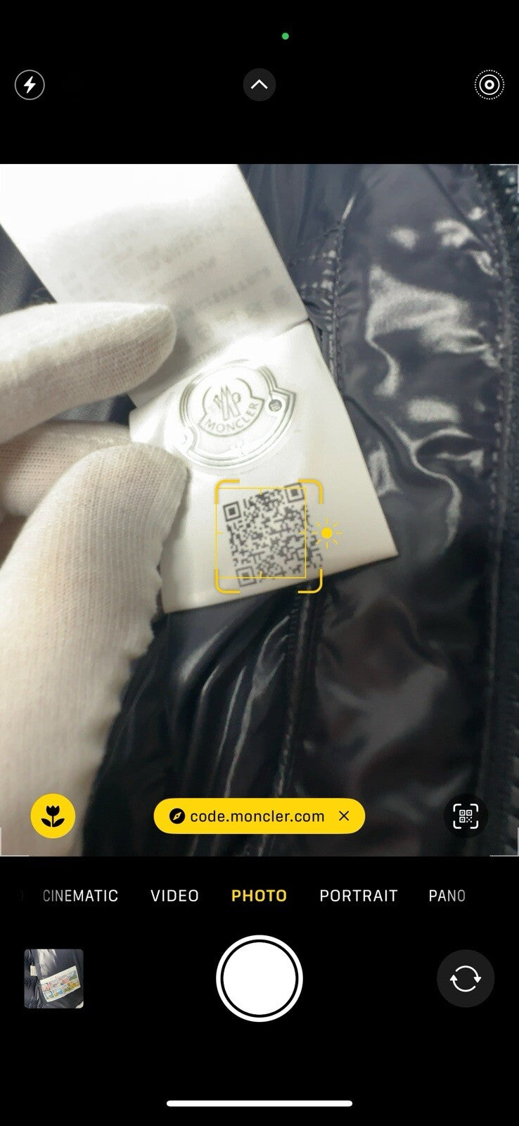 Moncler Michon Giubbotto Navy Blue Sherpa Fleece Down Jacket Size 4 / XL Mens