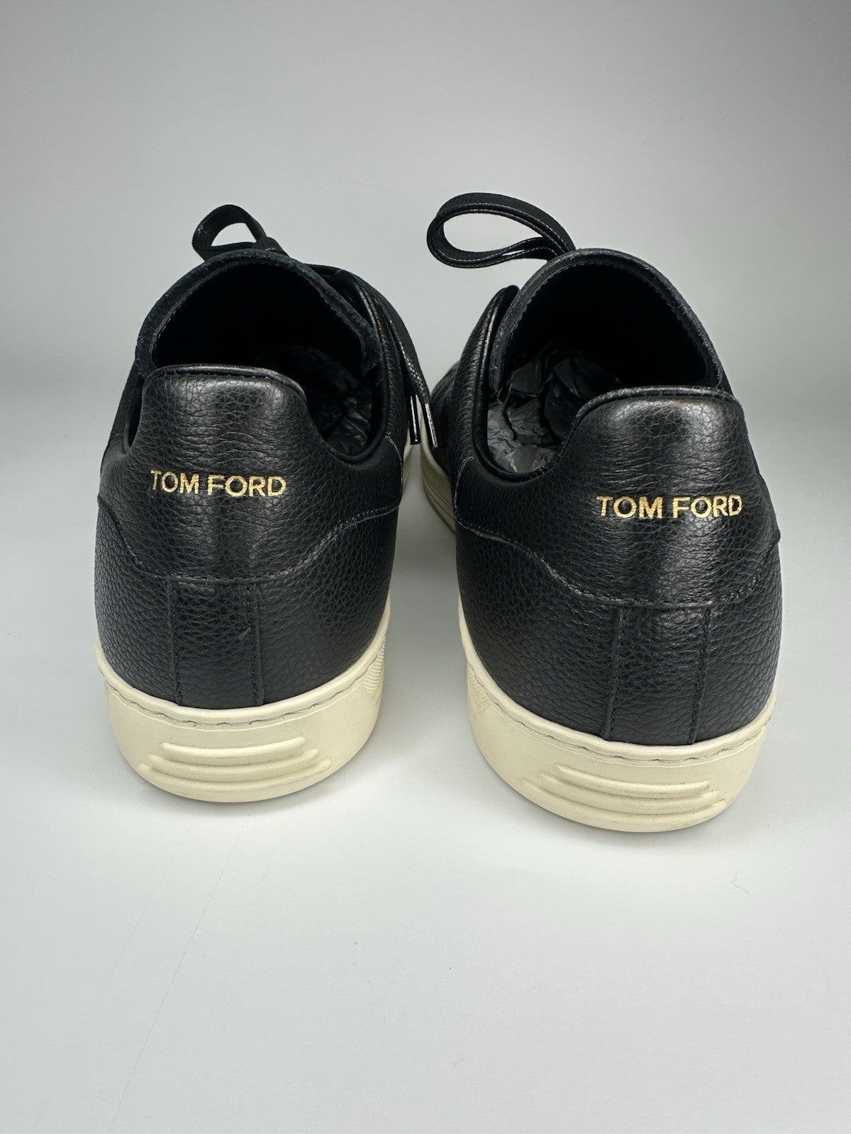 Tom Ford Warwick Black Sneakers Size UK8 US9  EU42 RRP £790