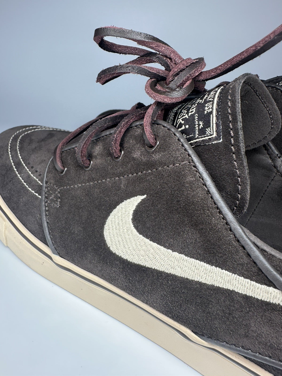 Nike Stefan Janoski Blue Box First Released UK9 EUR44 Suede Brown / Rattan