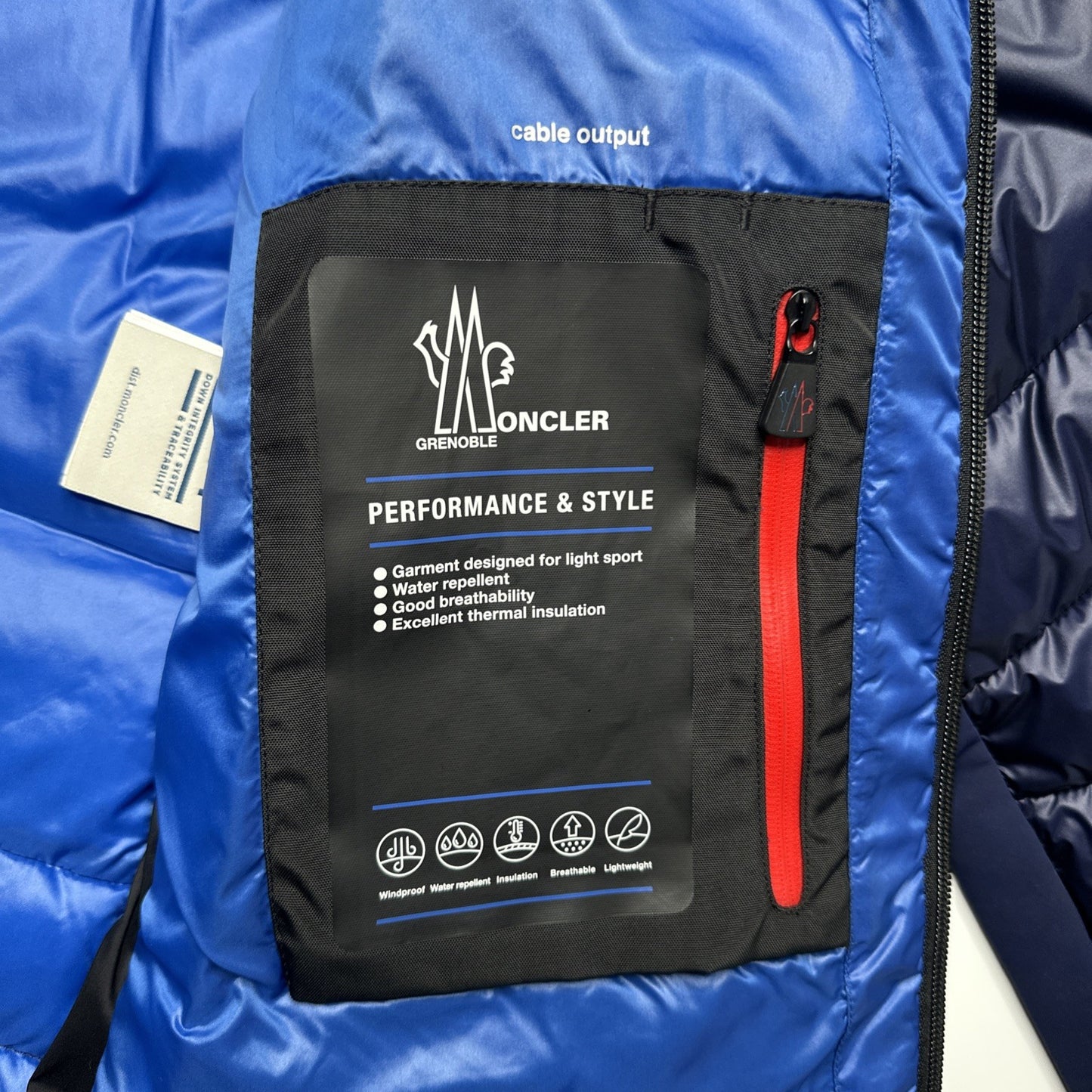 Moncler Canmore Grenoble Navy Size 4 (X Large / Fits Large) from 2019