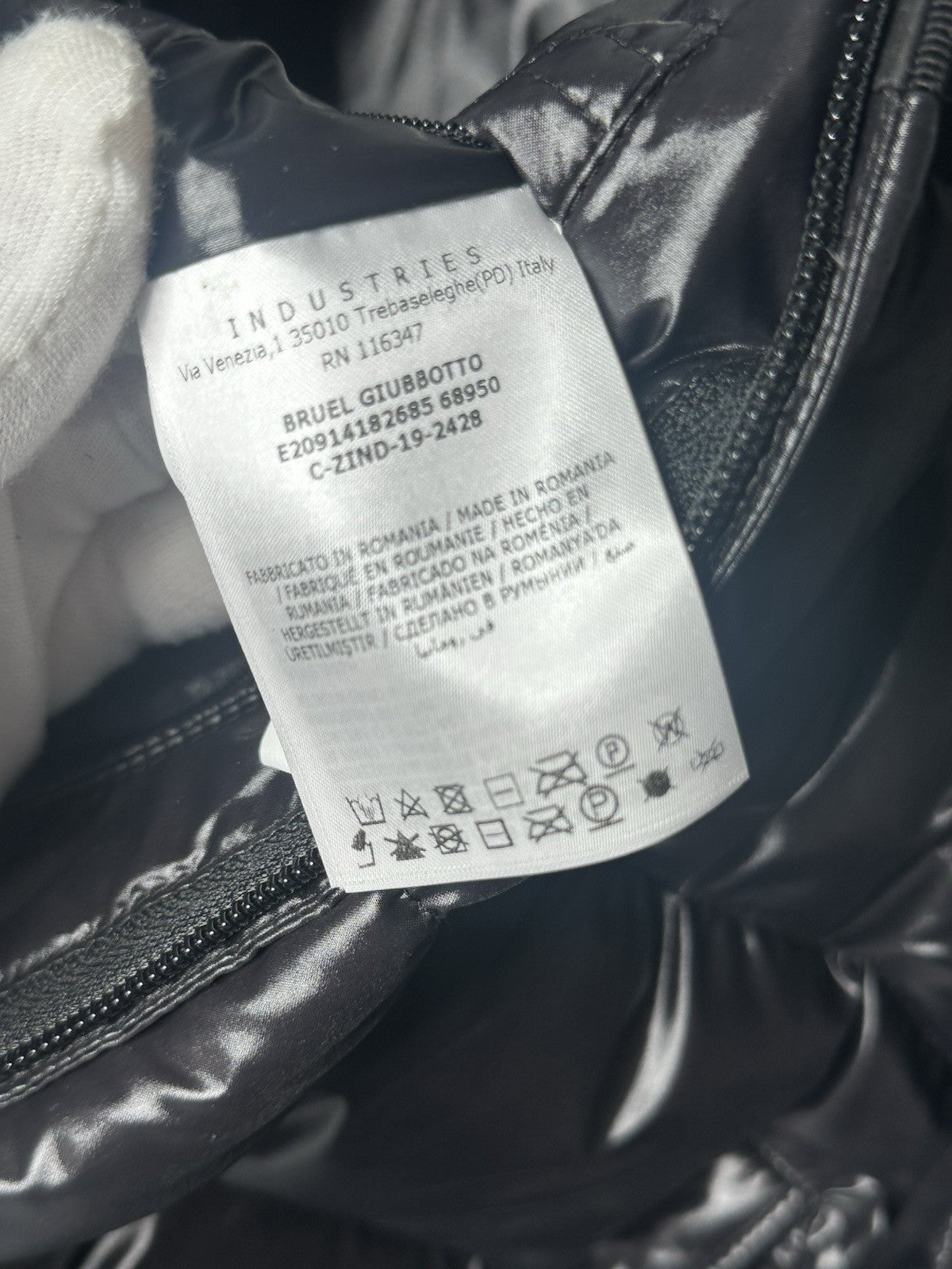 Moncler Giubbotto Bruel Jacket Size 3 / Large Mens Black Immaculate