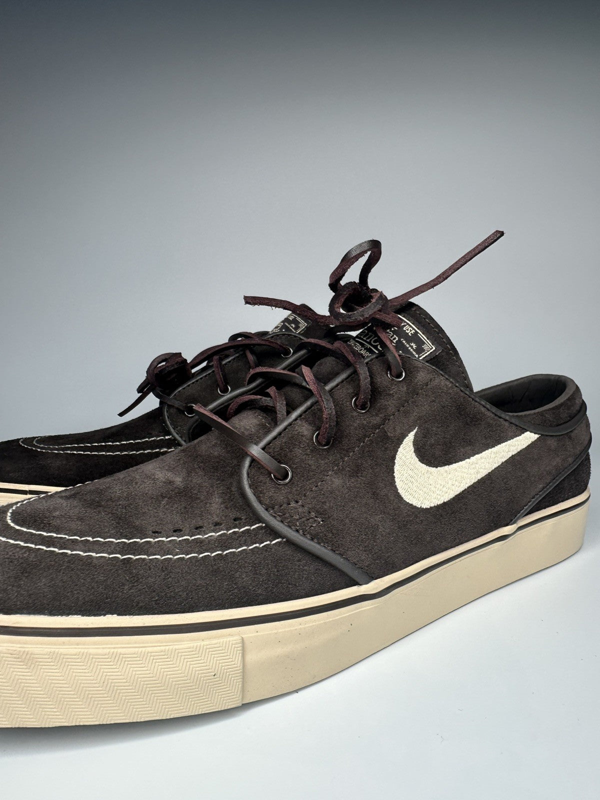 Nike Stefan Janoski Blue Box First Released UK9 EUR44 Suede Brown / Rattan