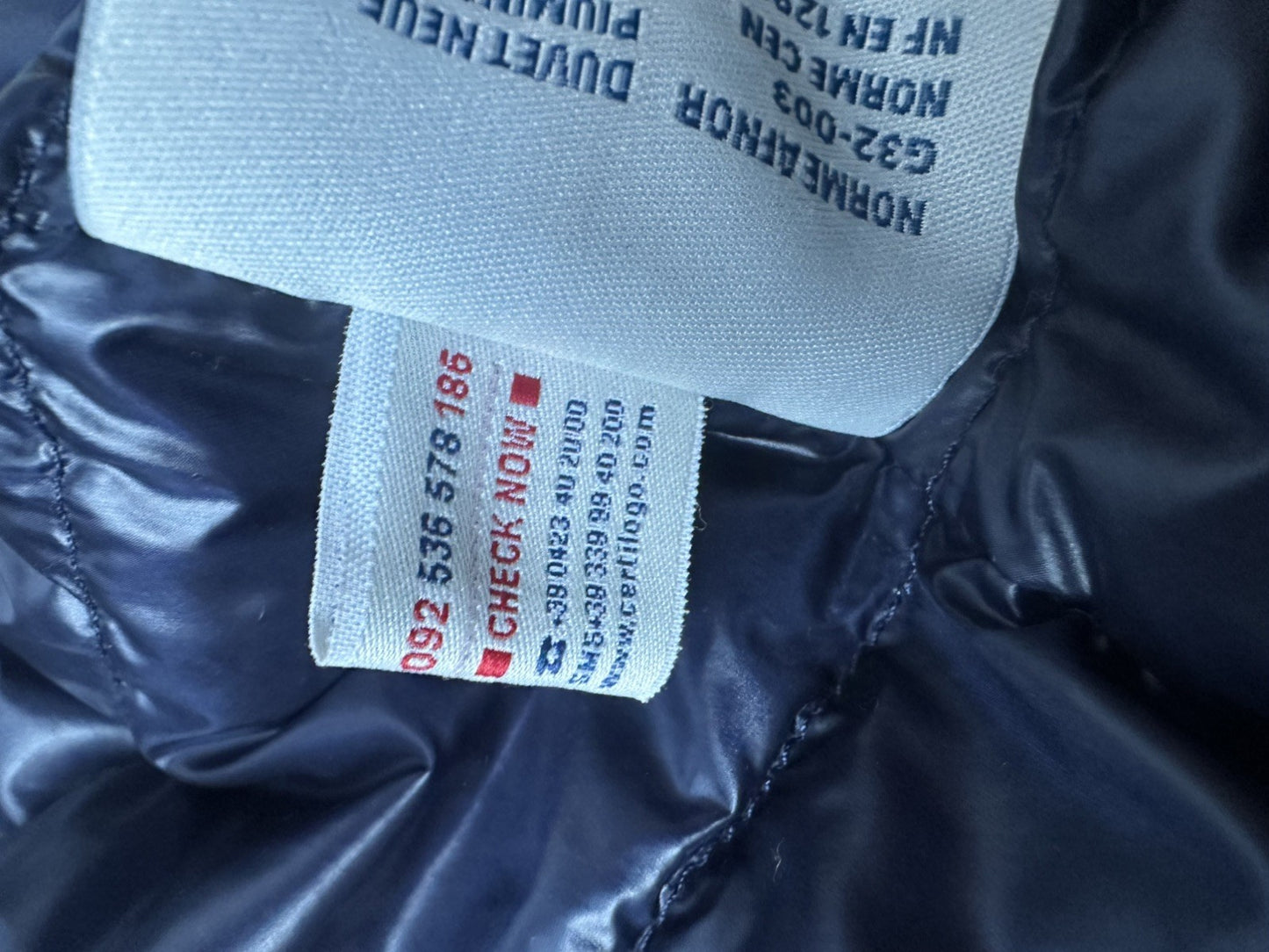 Moncler Acorus Navy Blue Size 5 Mens Jacket