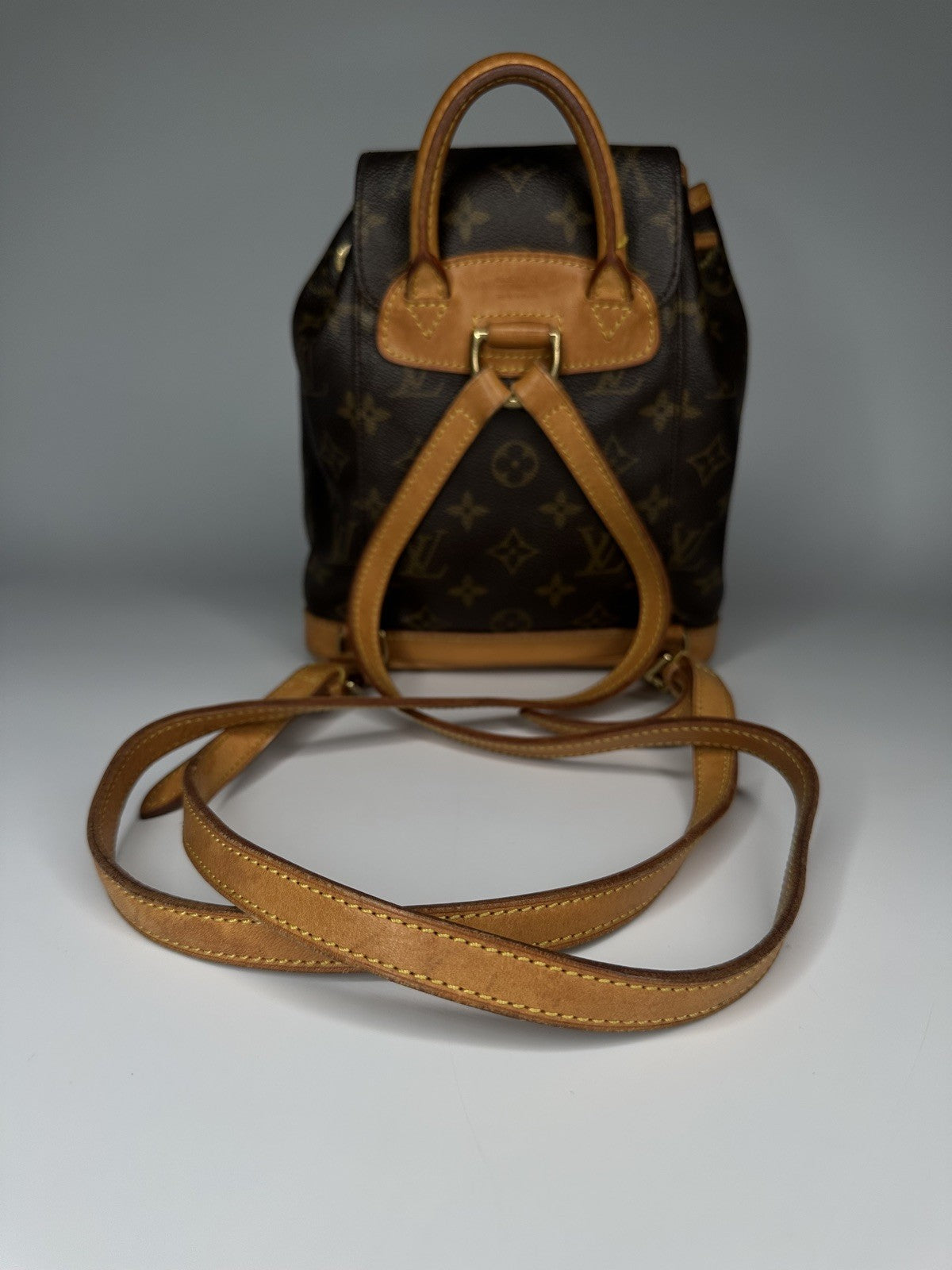 Louis Vuitton Montsouris Mini Rucksack Backpack Monogram September 1996 M11199