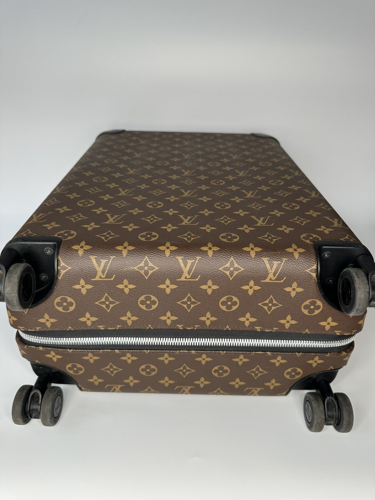 Louis Vuitton Horizon 55 Hand Luggage Carry On Monogram Black & Brown Excellent