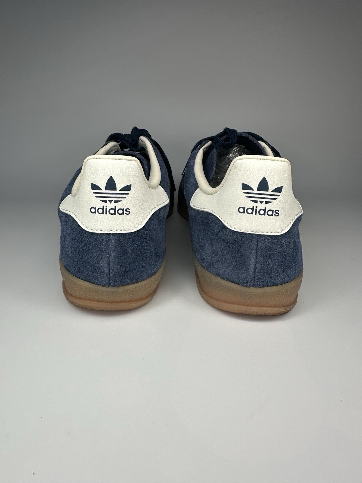 Adidas Gazelle Navy Blue / White / Gum Sole Suede UK9.5 Mens
