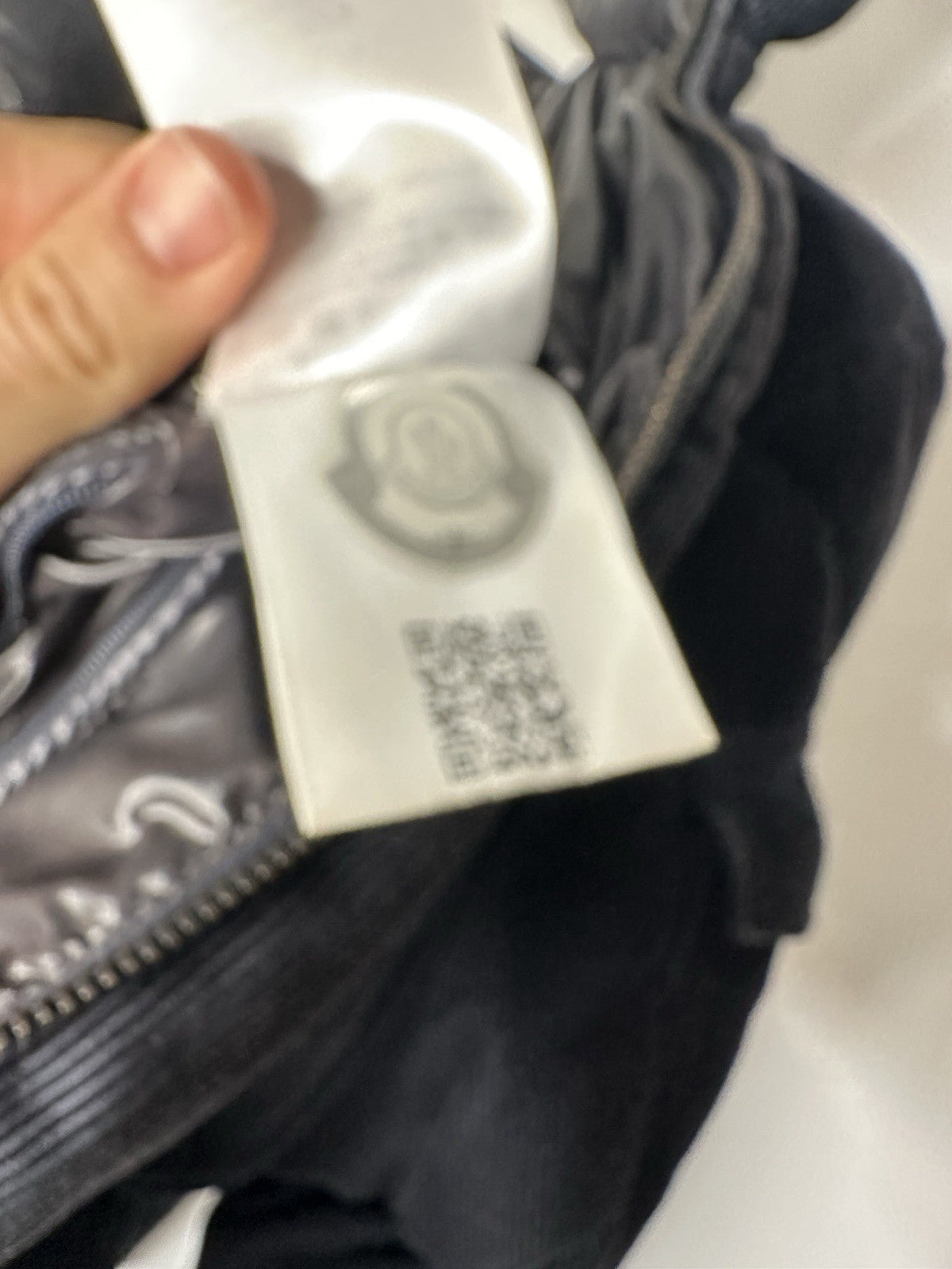 Moncler Frares Giubbotto Jacket Corduroy Navy Blue XS (1) Mens Rare